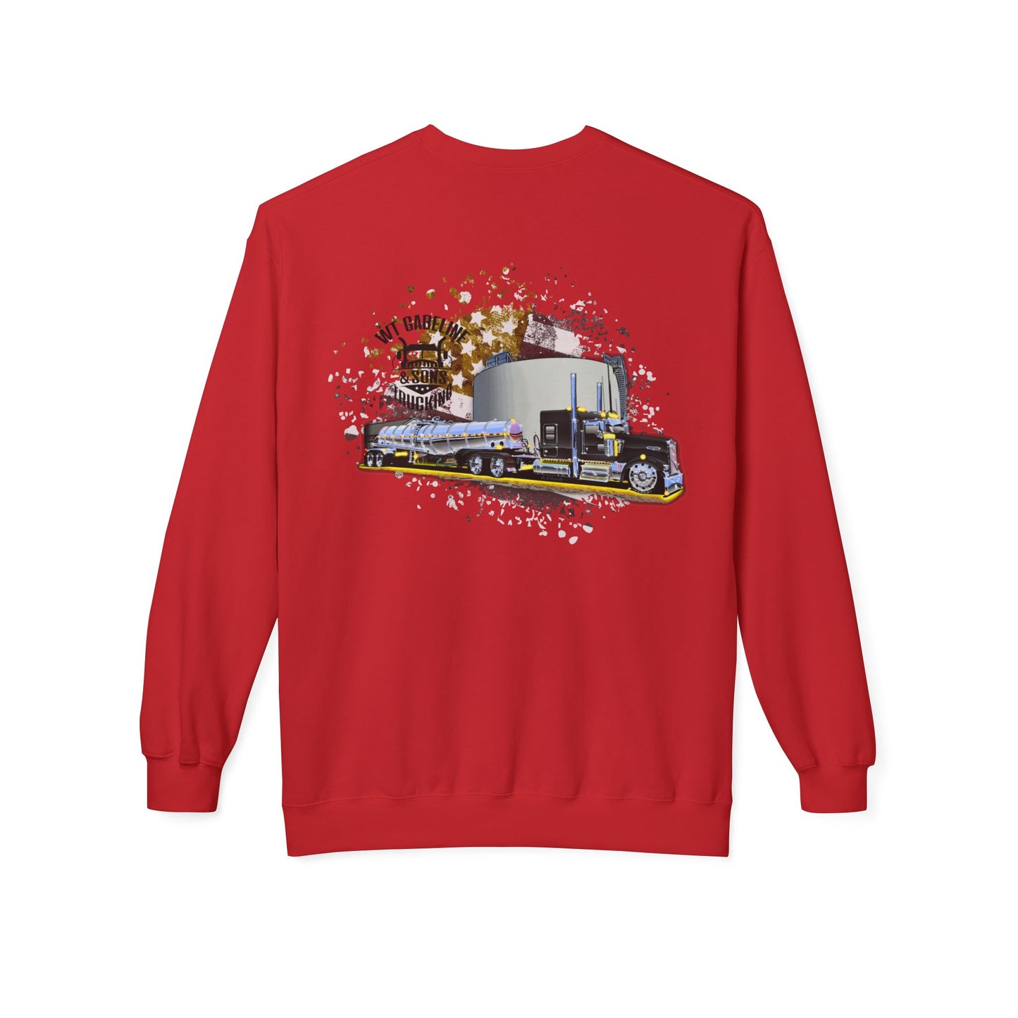 WT Gabeline Trucking Crewneck #177 | Gildan Softstyle