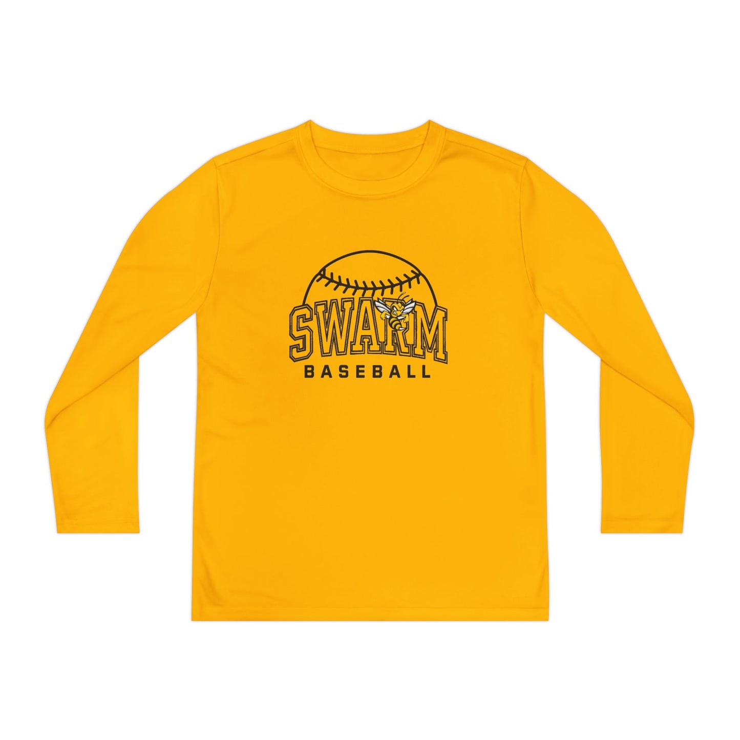 Swarm "⚾️" YOUTH Baseball Long Sleeve Tee | SPORTS-TEK