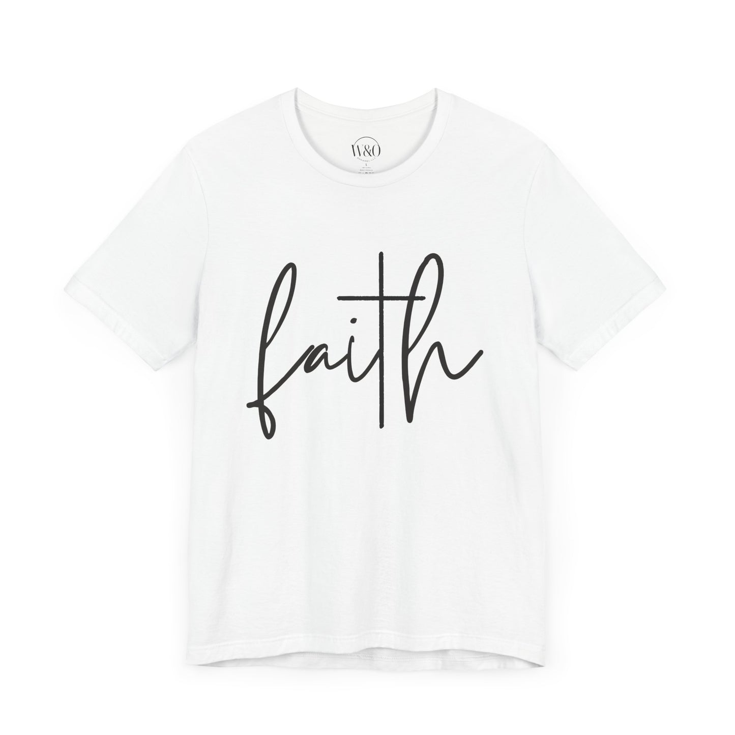 Faith Unisex Jersey Short Sleeve Tee - Inspirational Christian T-Shirt