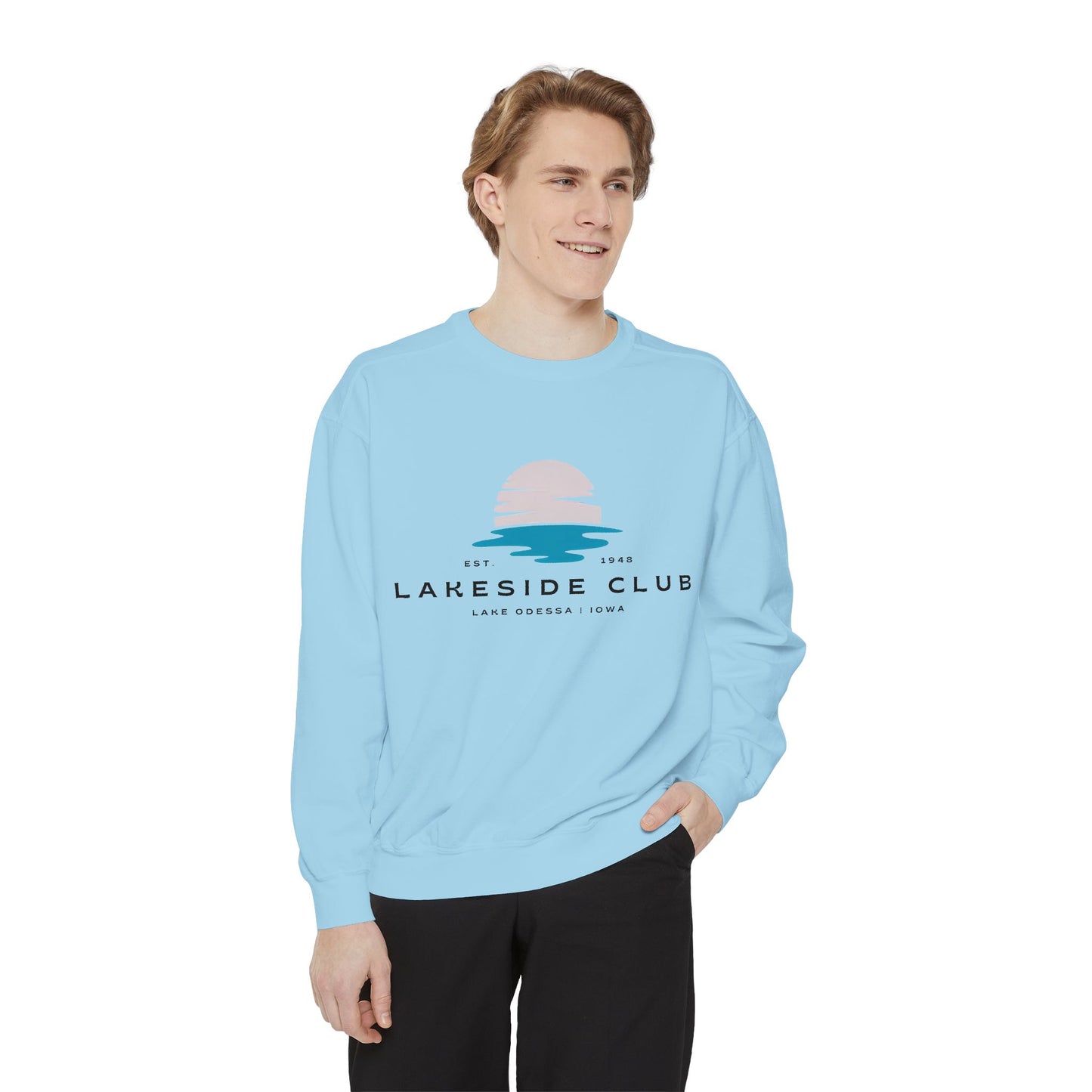Lakeside Club Garment-Dyed Sweatshirt