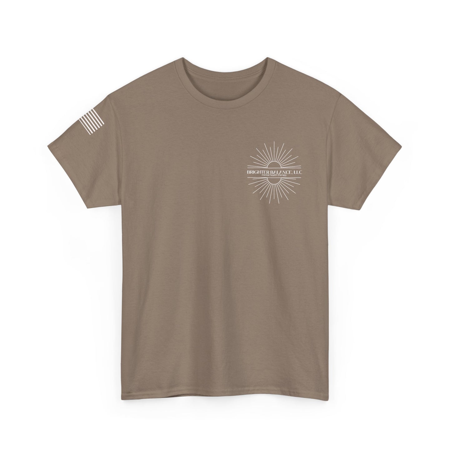 Brighter Balance Mens Heavy Cotton Tee | Gildan Heavy Duty