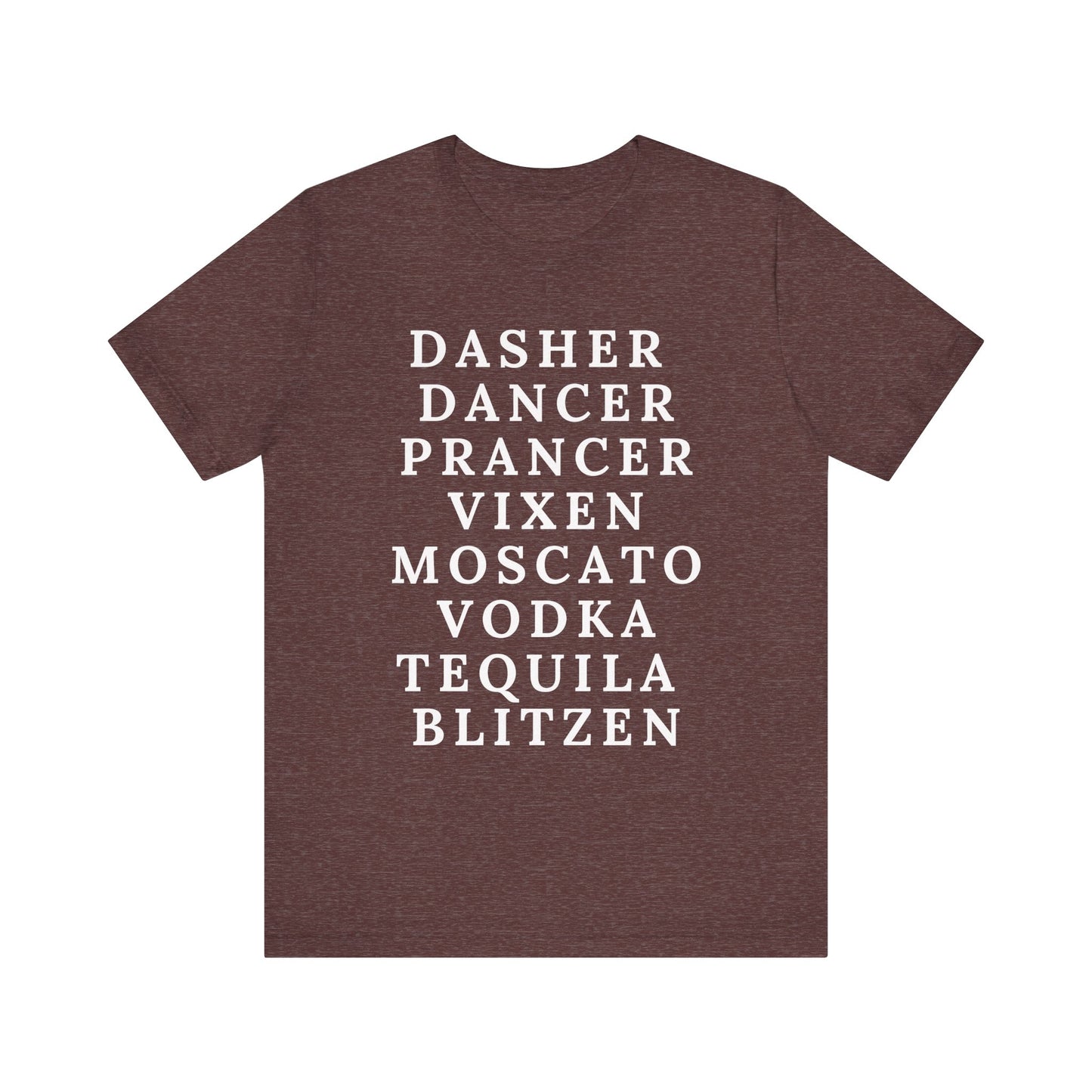 Drinking Reindeer Unisex Jersey Short Sleeve Tee