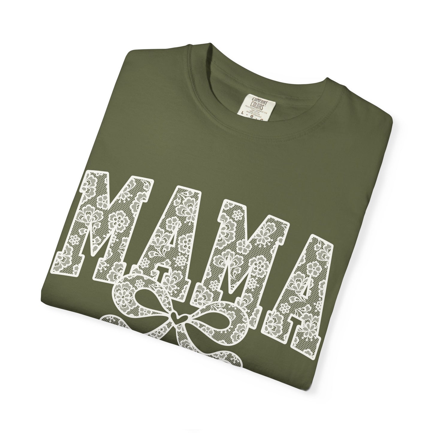Mama Lace Garment-Dyed Unisex T-Shirt