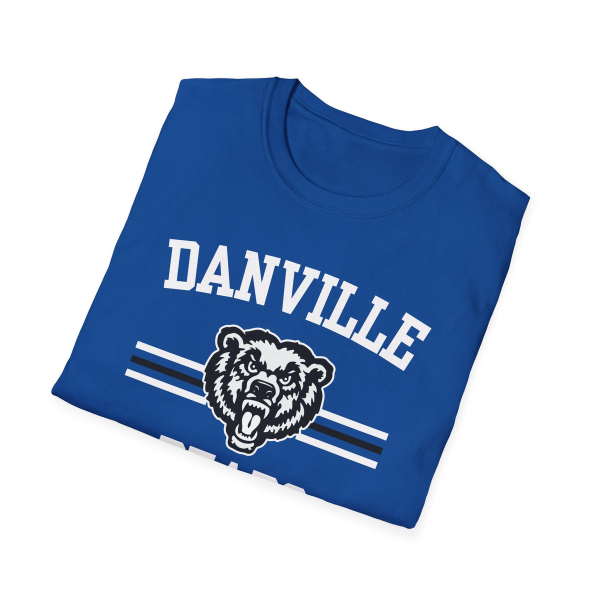 Danville Bears | Bears Stripe | Adult T-Shirt | Gildan Softstyle
