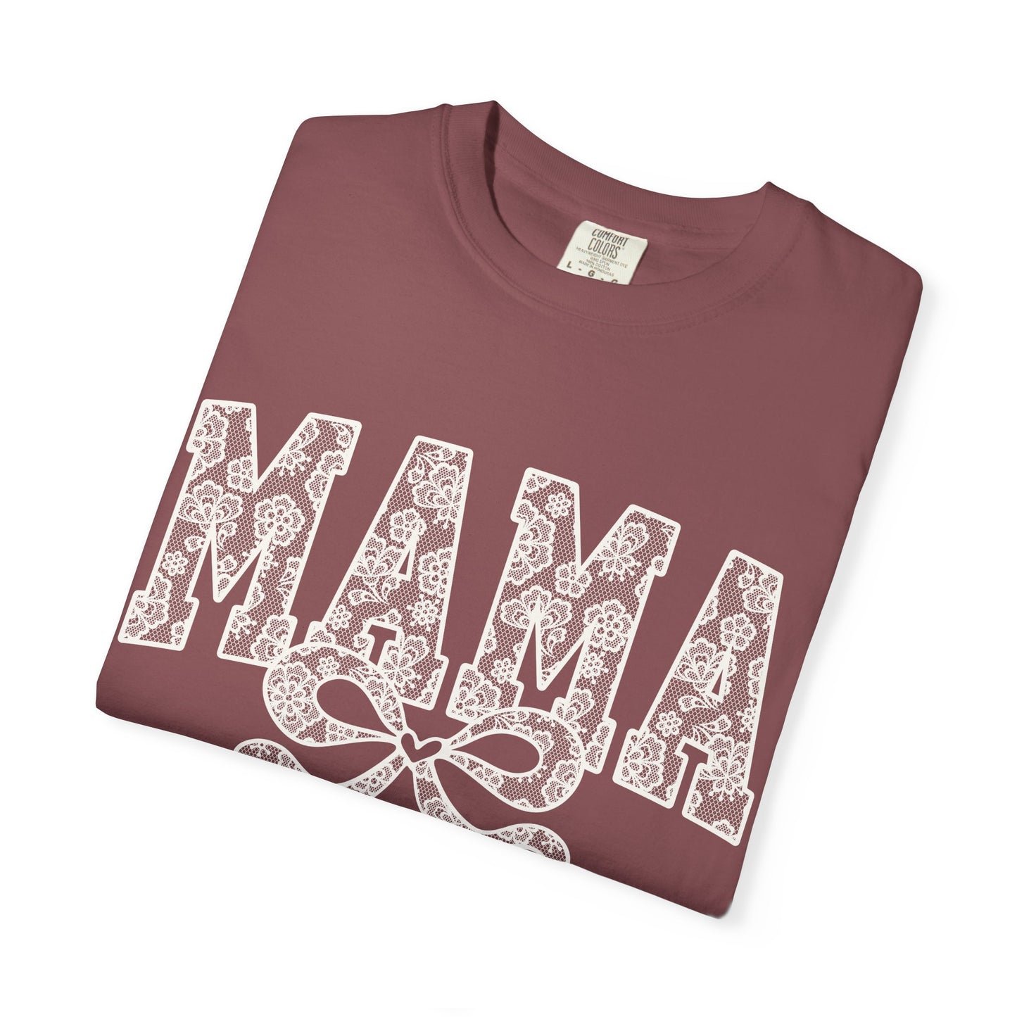 Mama Lace Garment-Dyed Unisex T-Shirt