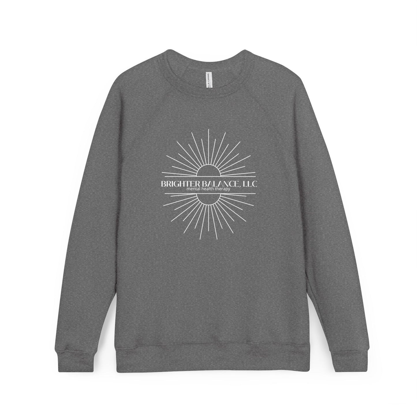 Brighter Balance Raglan Sweatshirt | Bella Canvas