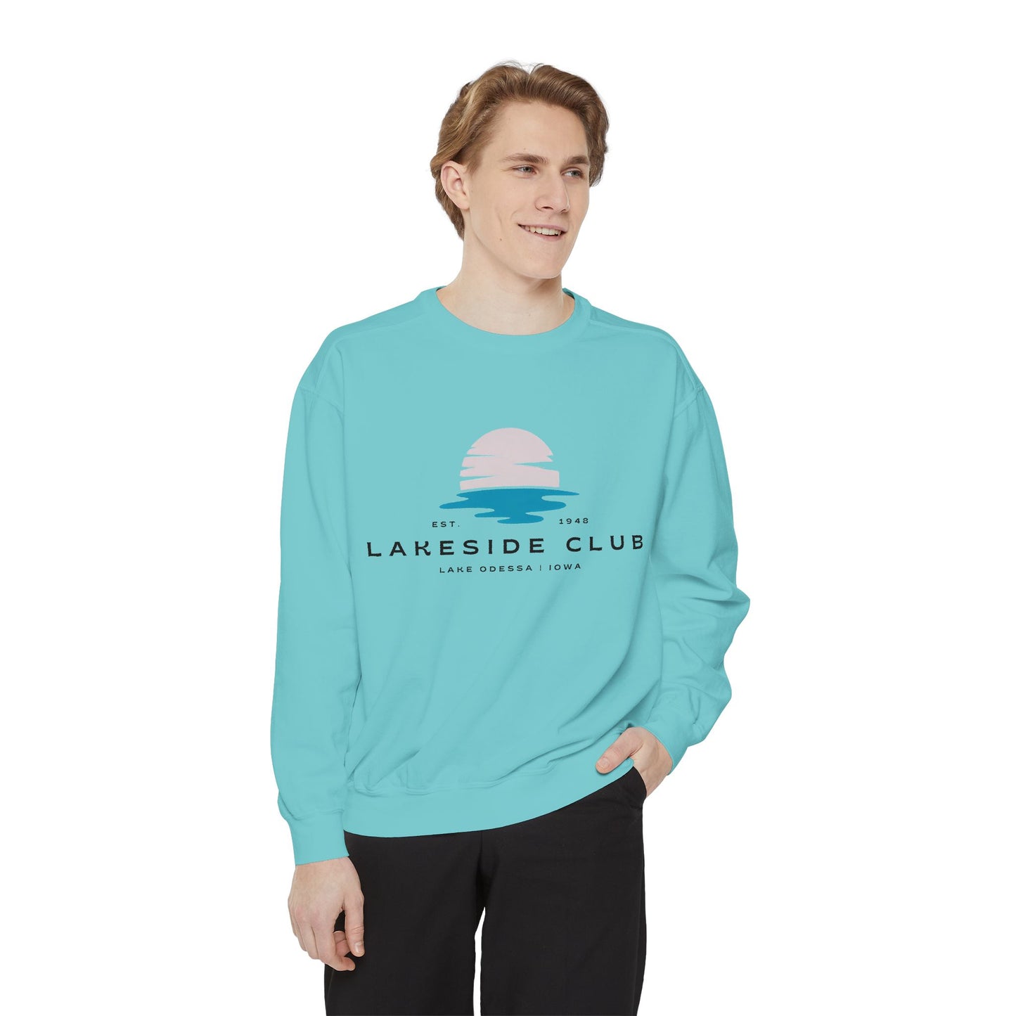 Lakeside Club Garment-Dyed Sweatshirt