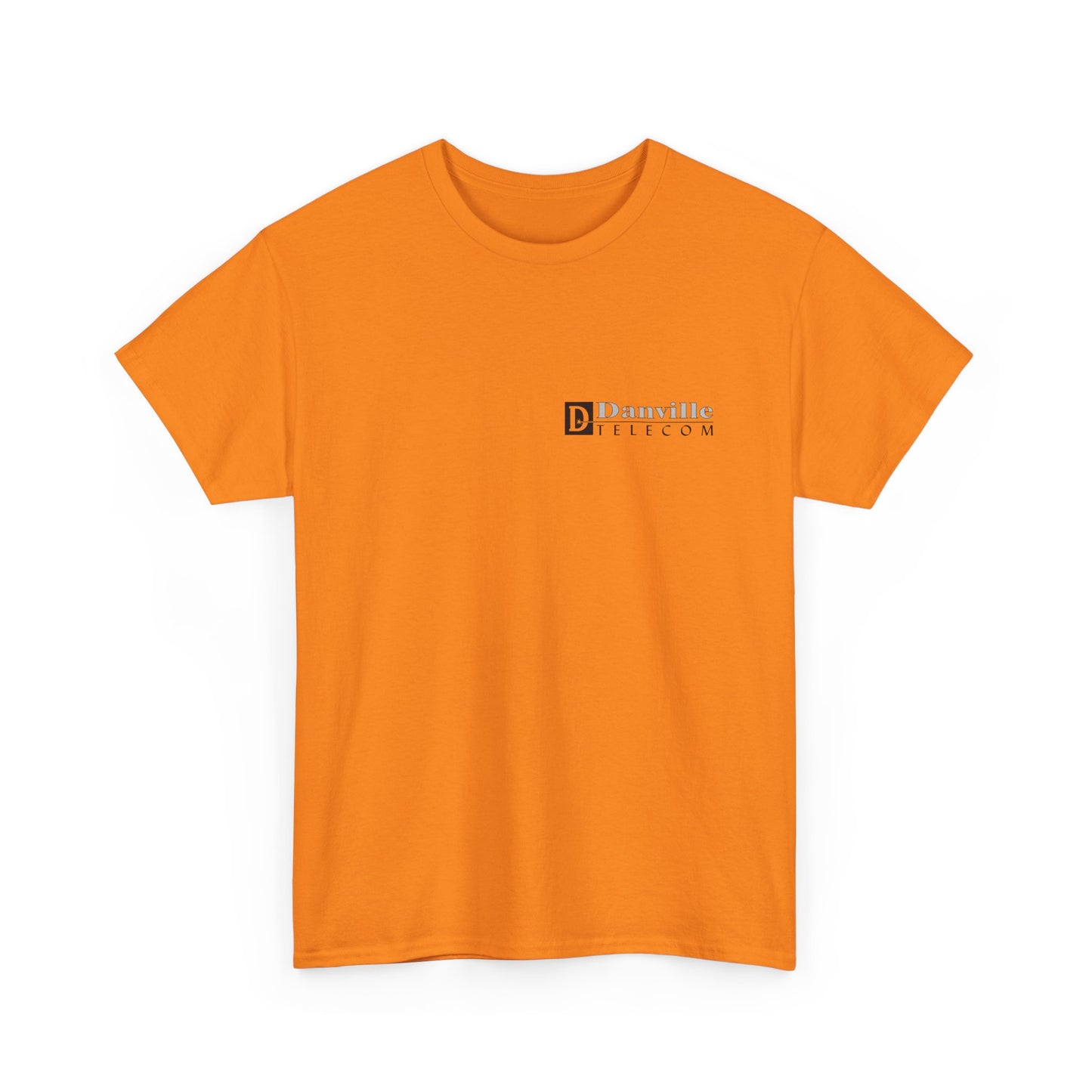 Danville Telecom Gildan Tee: Black Logo - OCT TOP SELLER