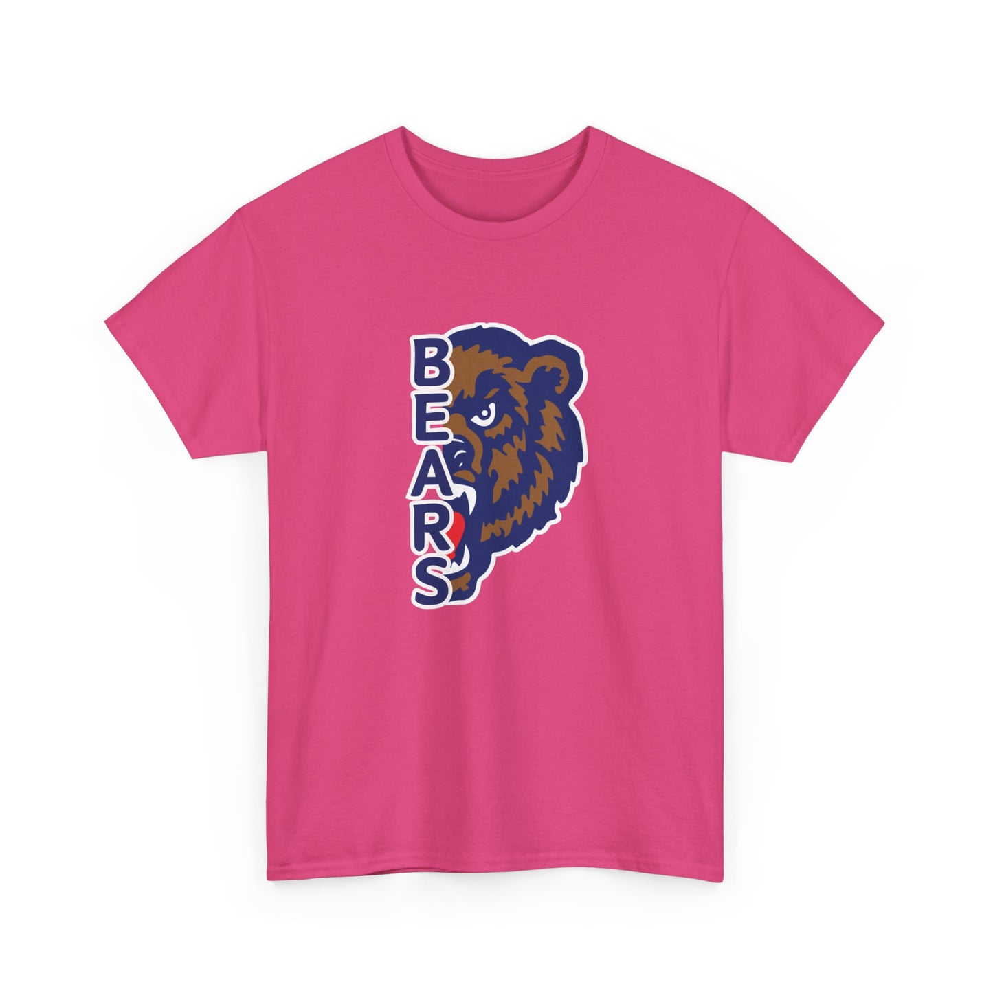 Adult Bears Mascot Heavy Cotton Tee