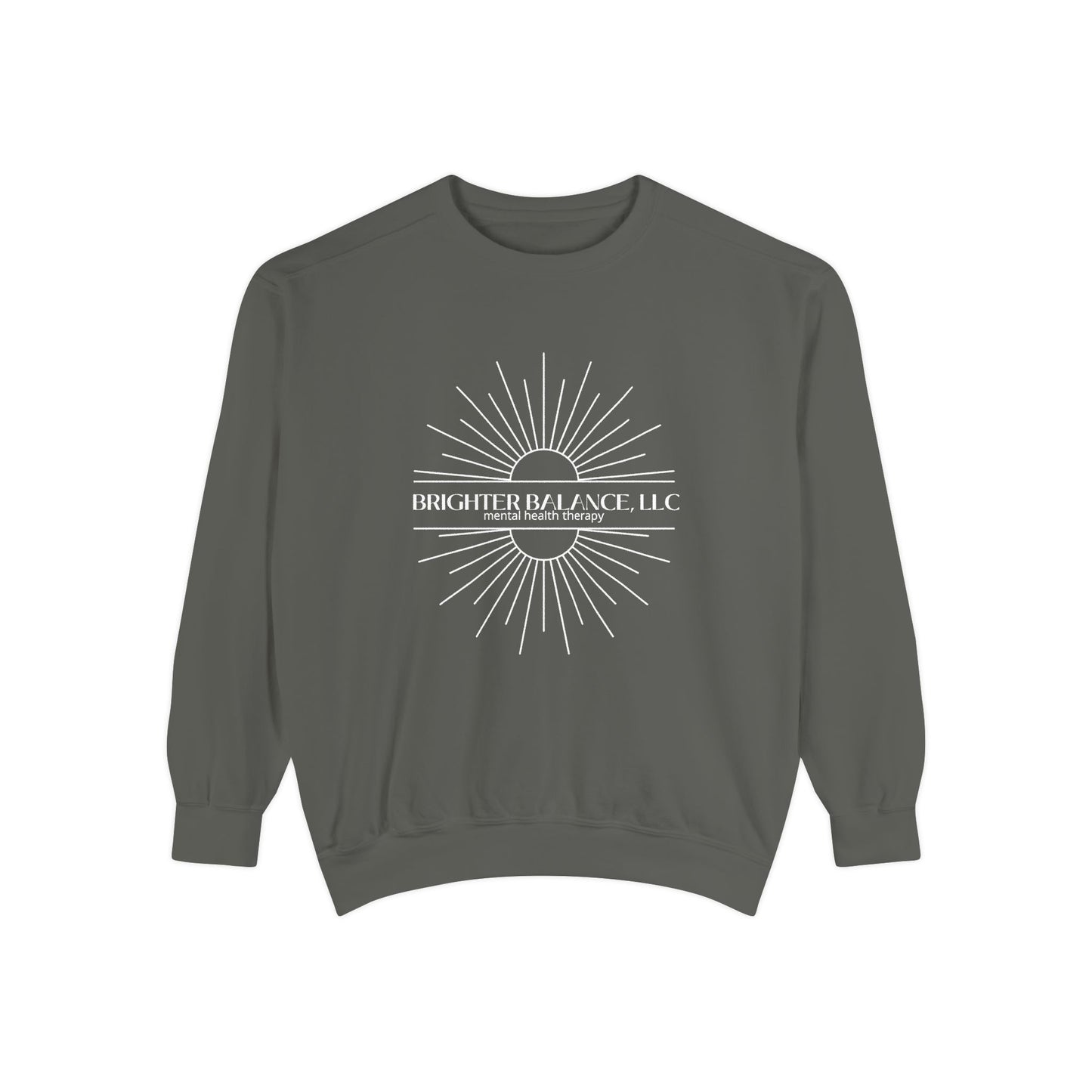 Brighter Balance Unisex Garment-Dyed Sweatshirt | Comfort Colors