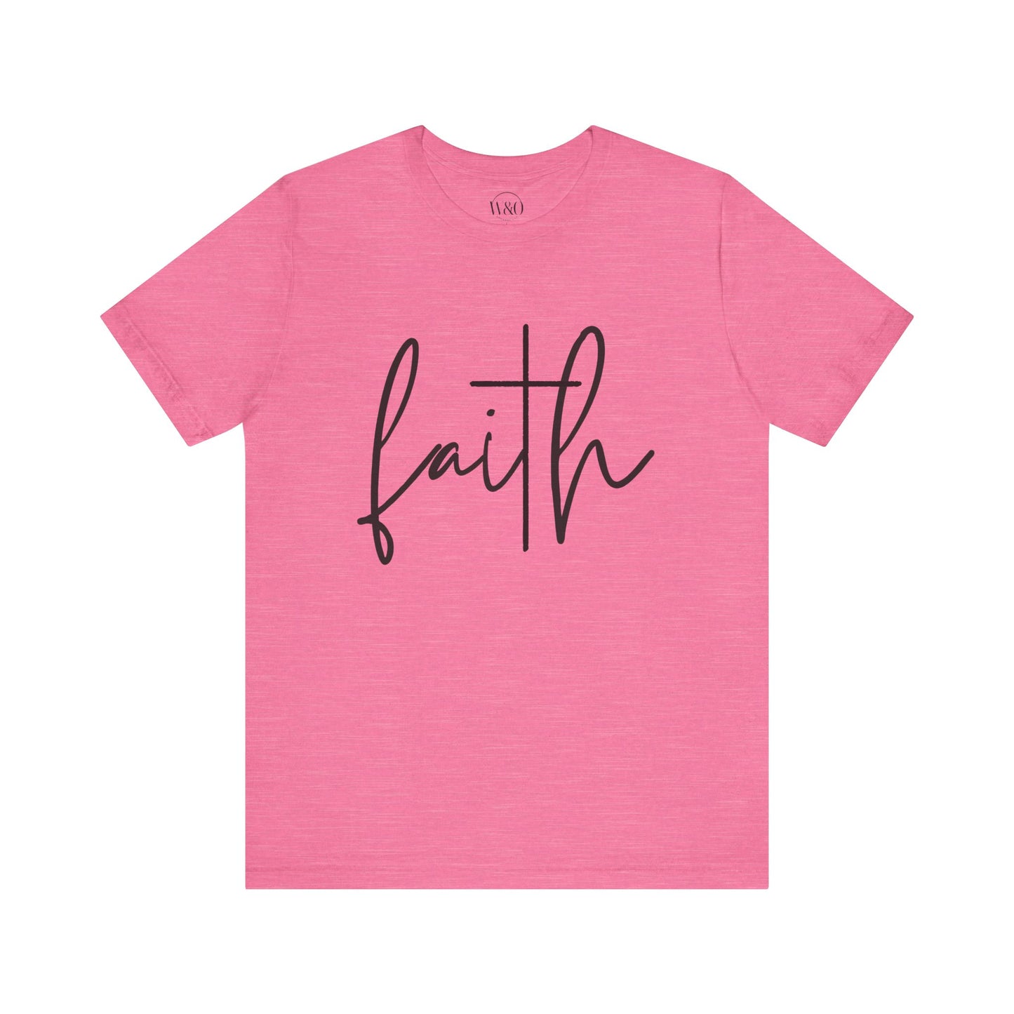 Faith Unisex Jersey Short Sleeve Tee - Inspirational Christian T-Shirt