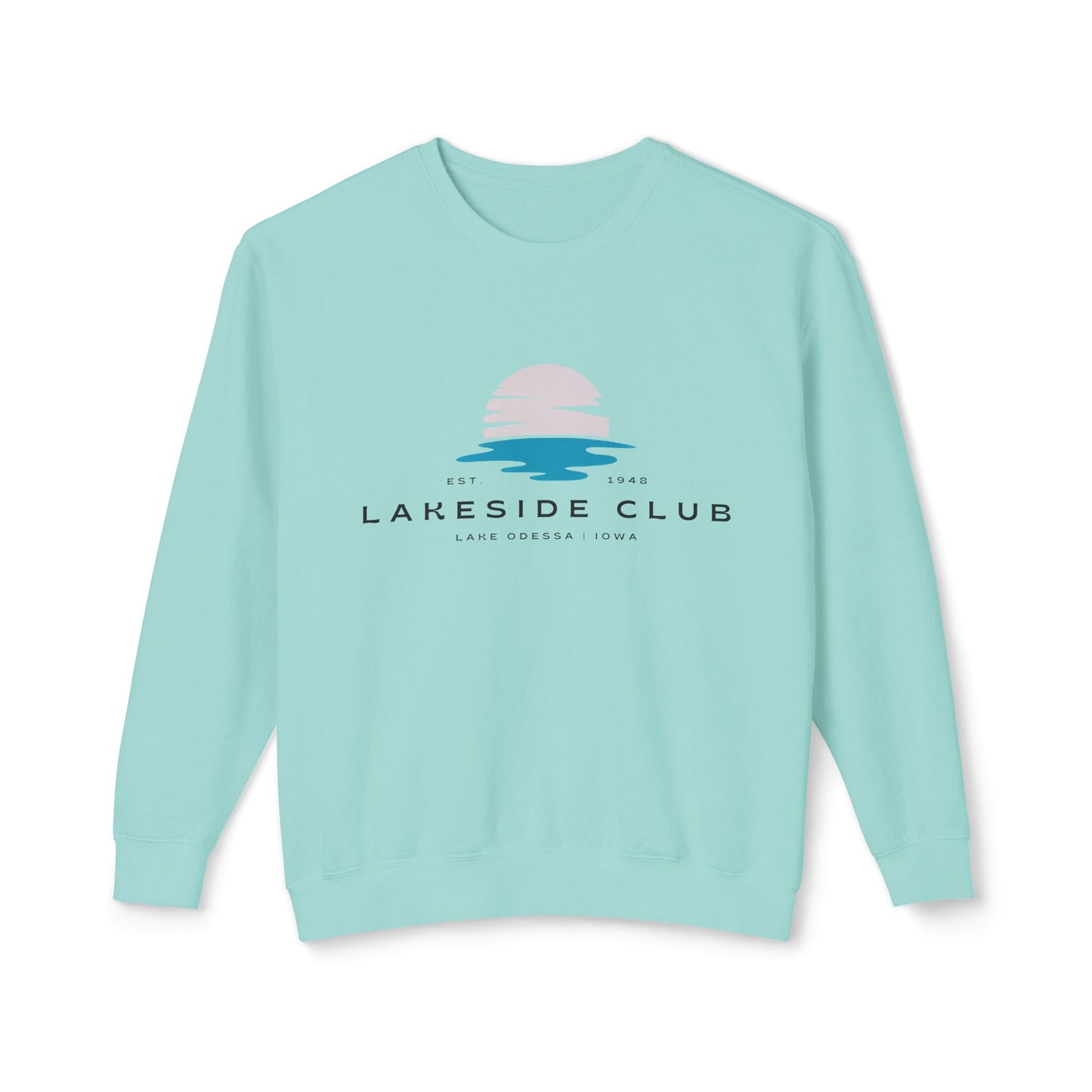 Lakeside Club Unisex Lightweight Crewneck Sweatshirt