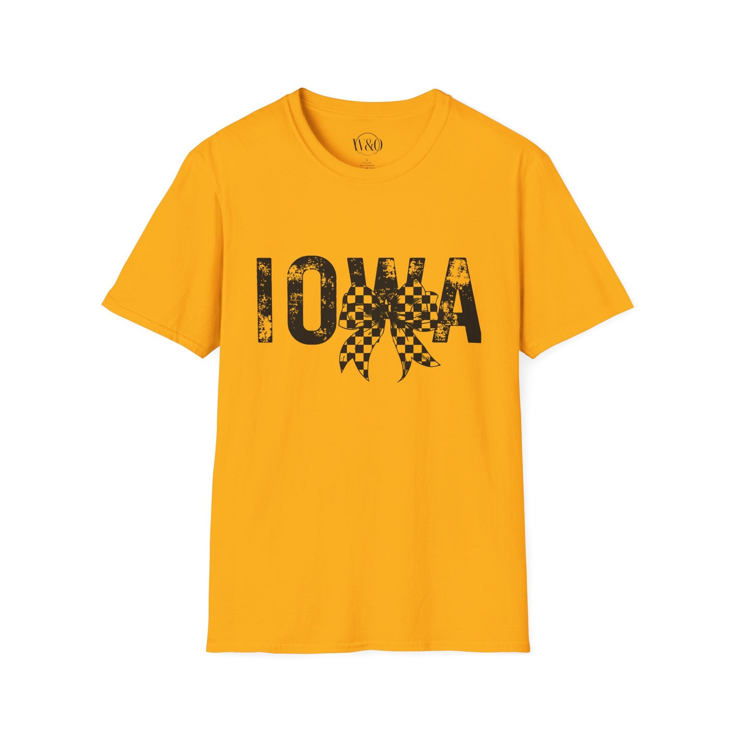 Iowa Black & Gold Bow T-Shirt AVAILABLE NOW