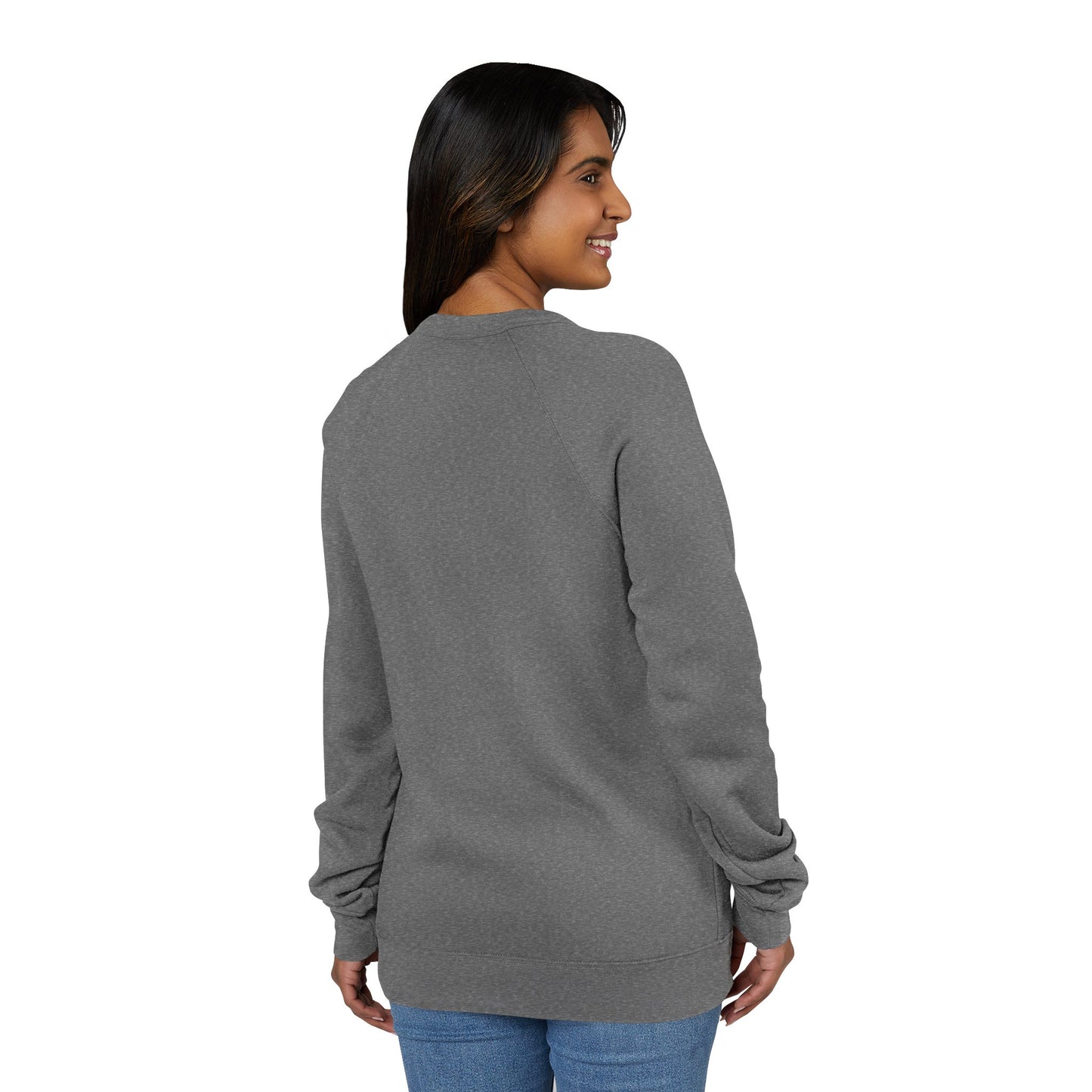 Glow Unisex Fleece Raglan Crewneck | Bella Canvas