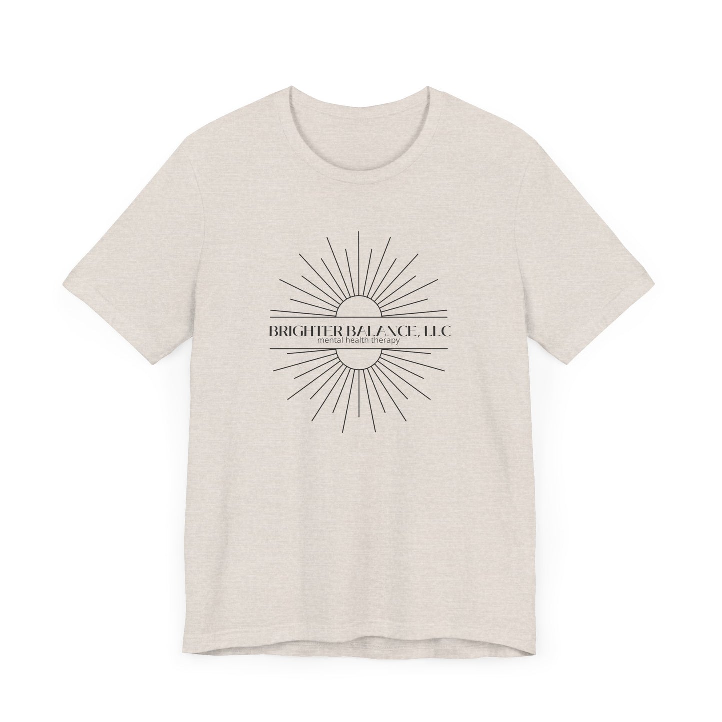 Brighter Balance Unisex Jersey Short Sleeve Tee | Bella Canvas