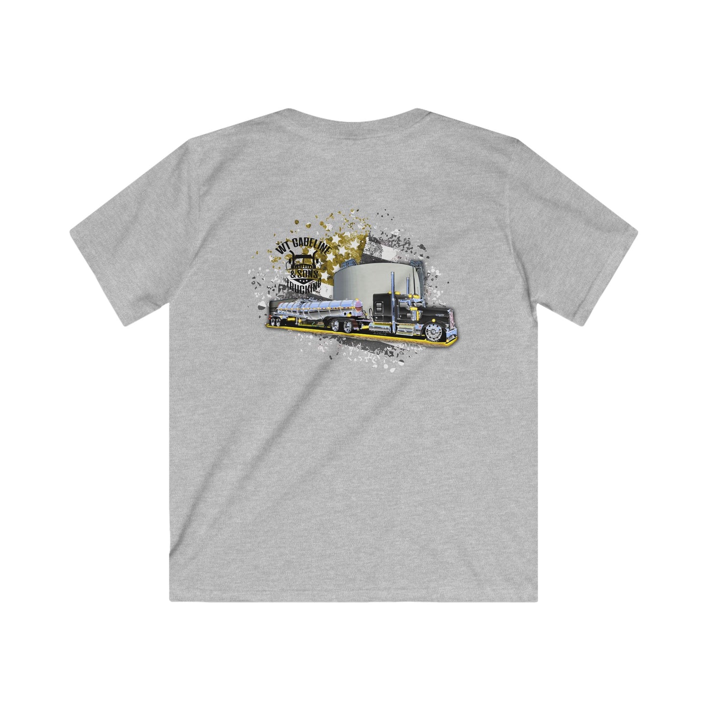 WT Gabeline Trucking YOUTH Tee #177 |Gildan Softstyle