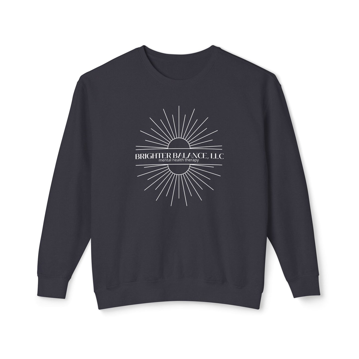 Brighter Balance Unisex Lightweight Crewneck Sweatshirt | Comfort Colors