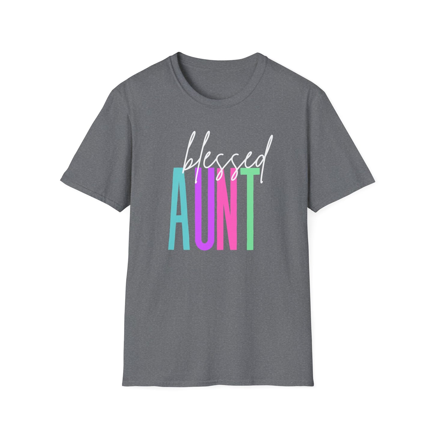 Colorful Blessed Aunt T-Shirt