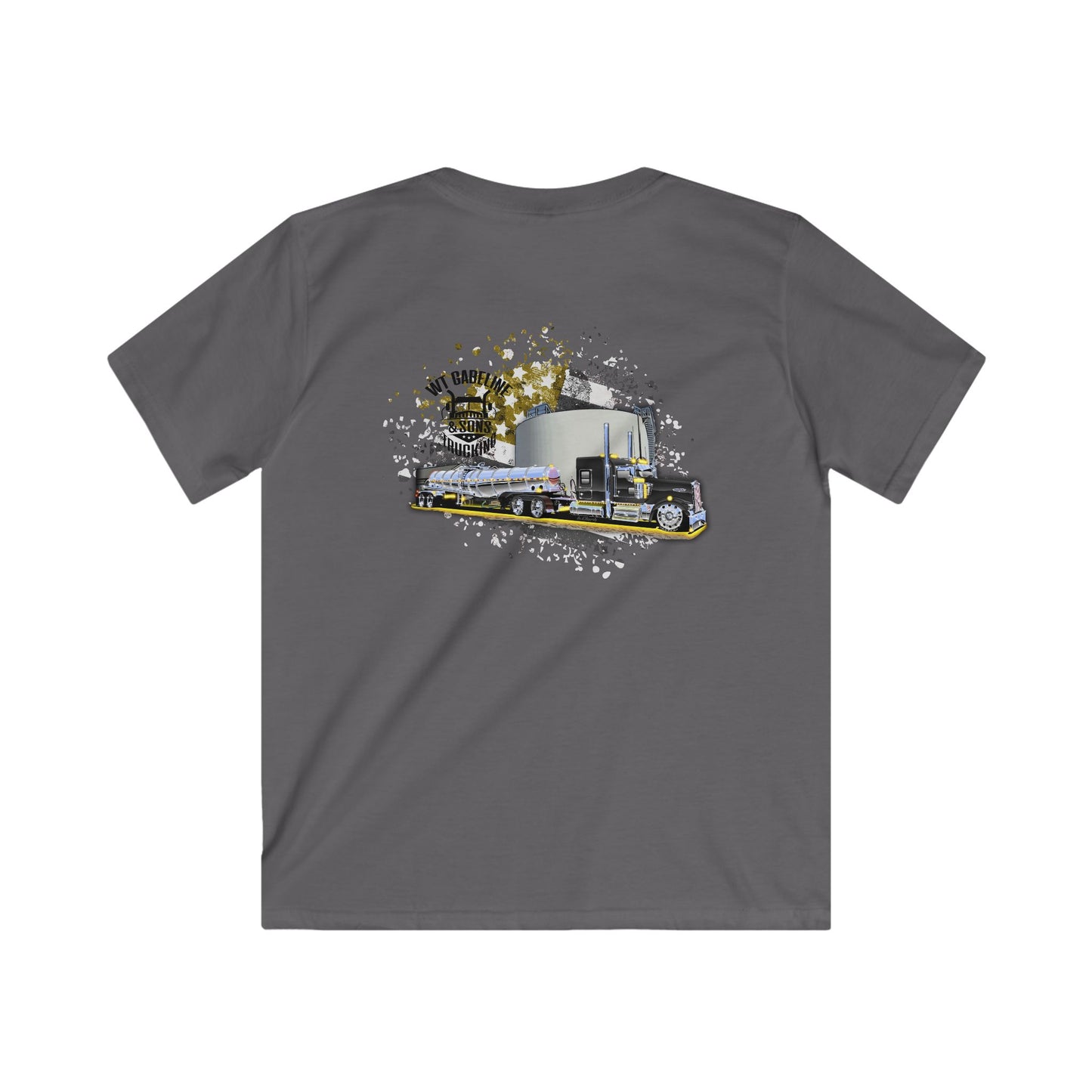 WT Gabeline Trucking YOUTH Tee #177 |Gildan Softstyle