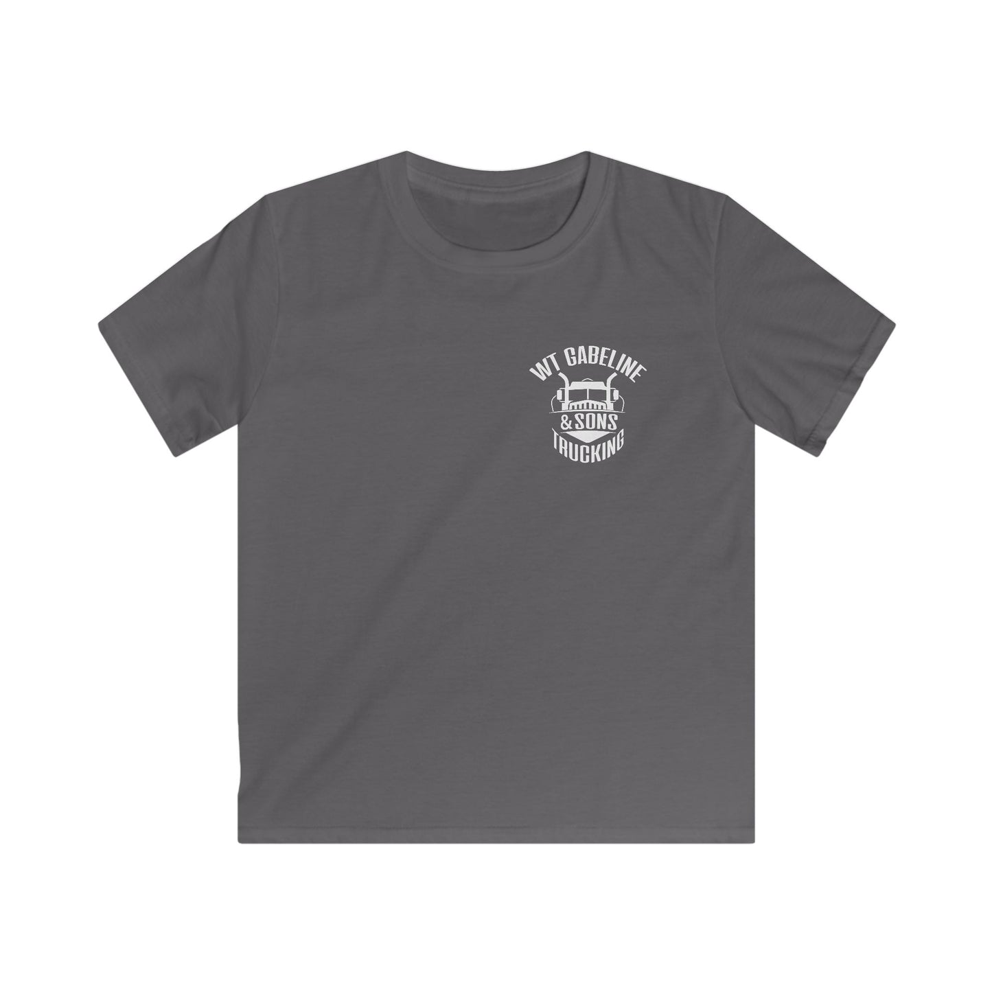 WT Gabeline Trucking YOUTH Tee #177 |Gildan Softstyle