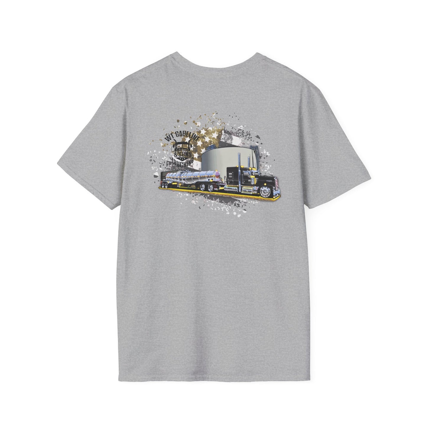 WT Gabeline Trucking Tee #177 | Gildan Softstyle