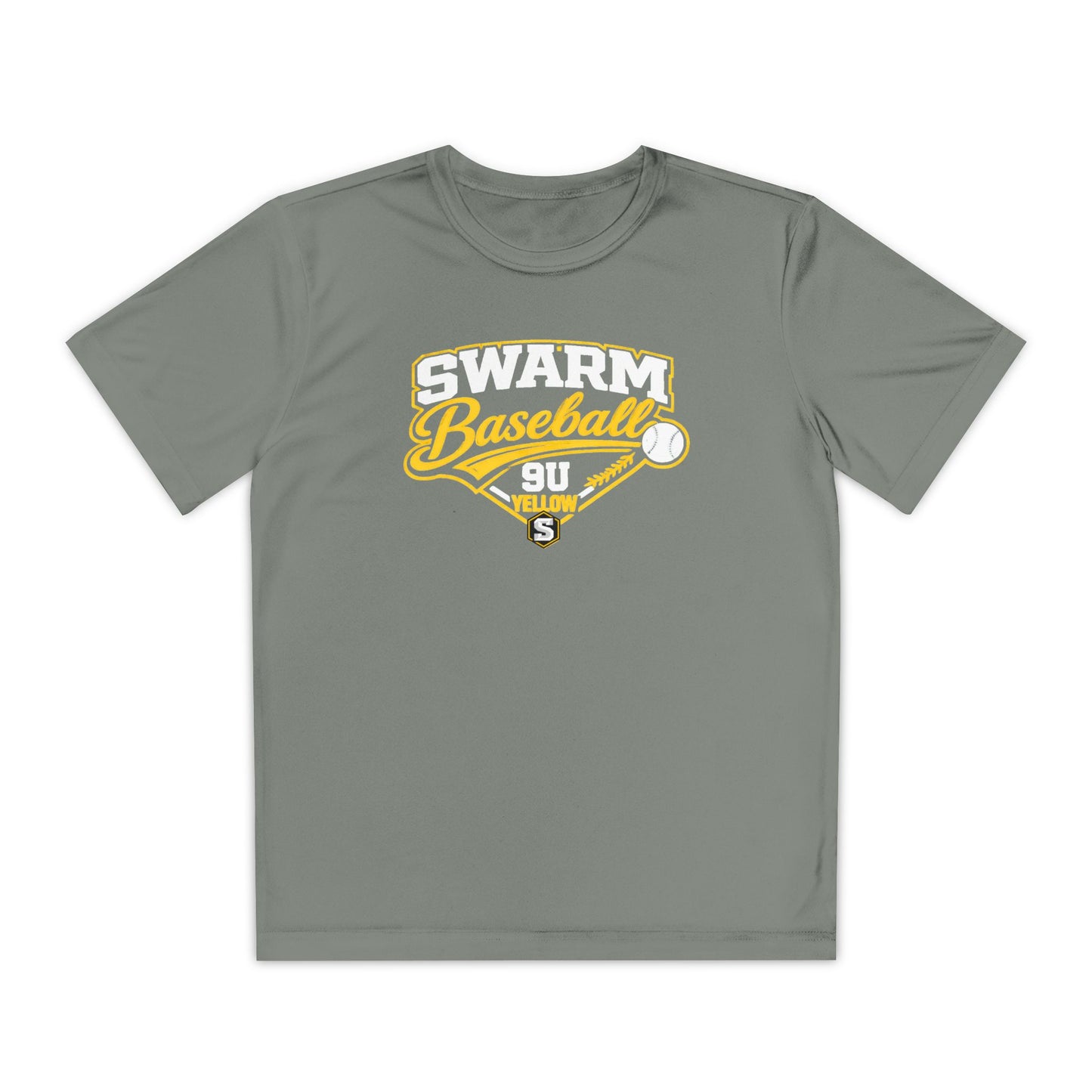 Swarm 9U "1" YOUTH Baseball Tee | Sportstek
