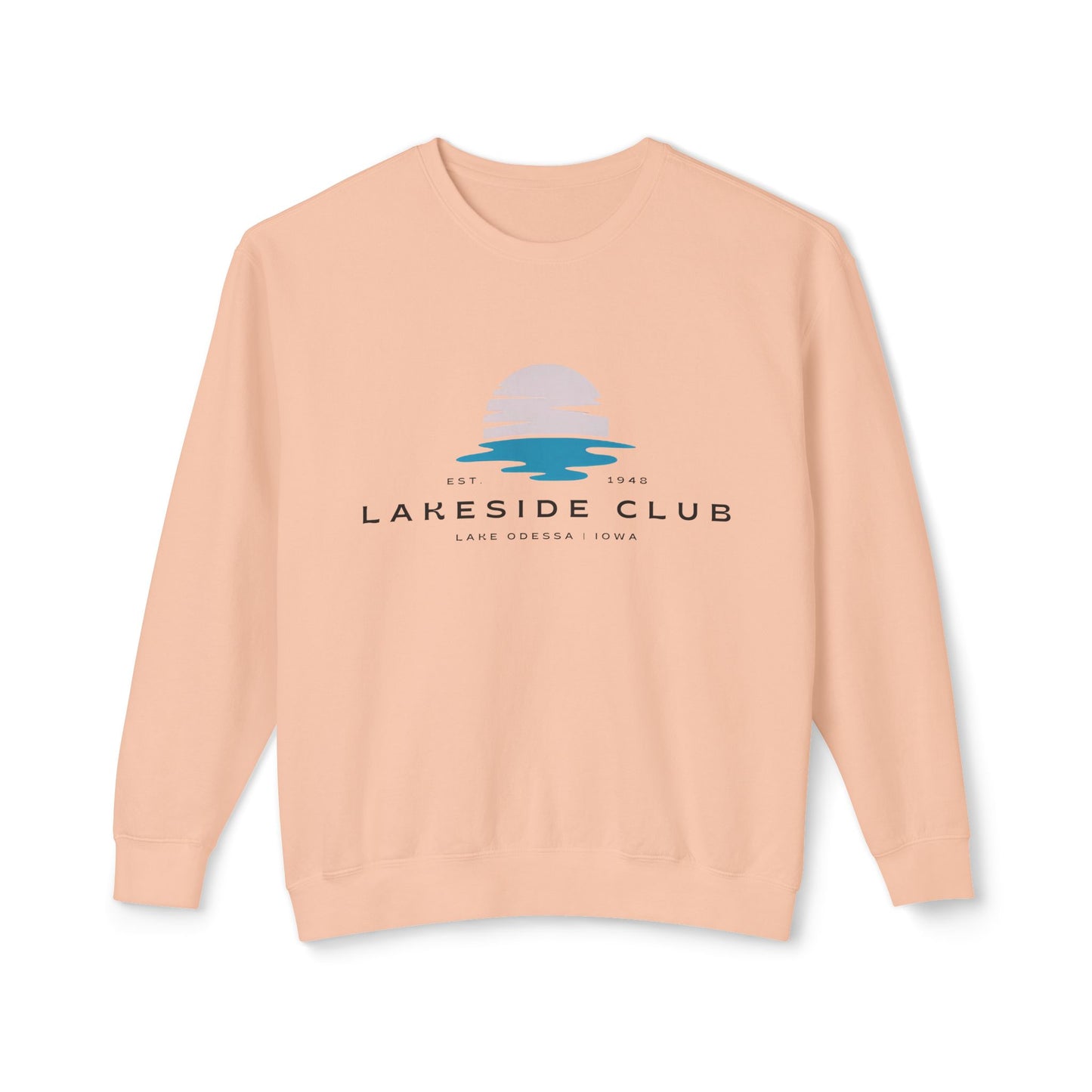 Lakeside Club Unisex Lightweight Crewneck Sweatshirt