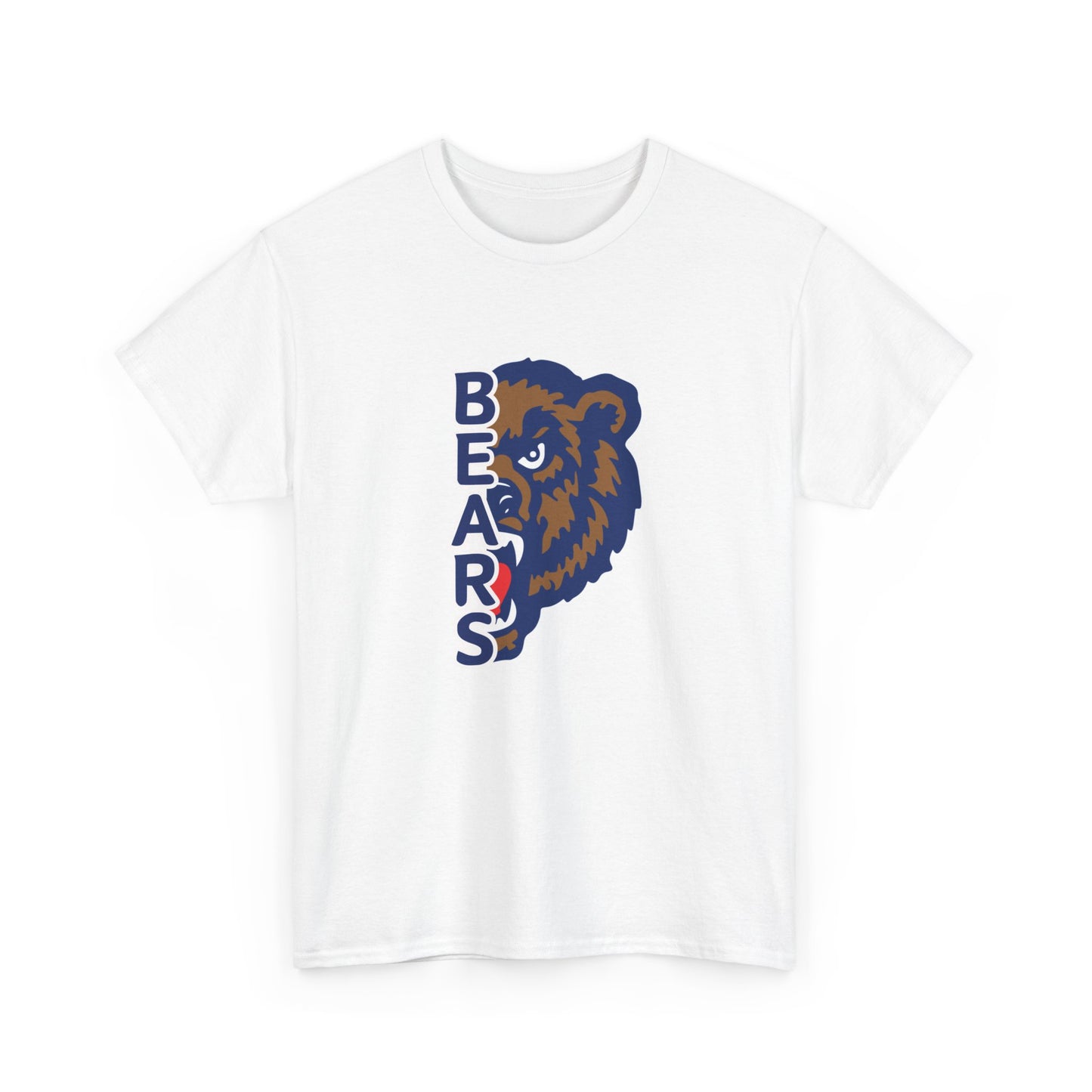 Adult Bears Mascot Heavy Cotton Tee