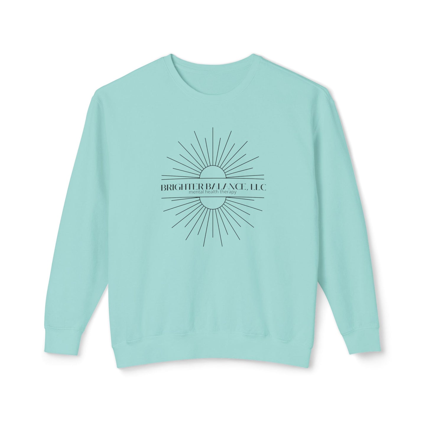 Brighter Balance Unisex Lightweight Crewneck Sweatshirt | Comfort Colors