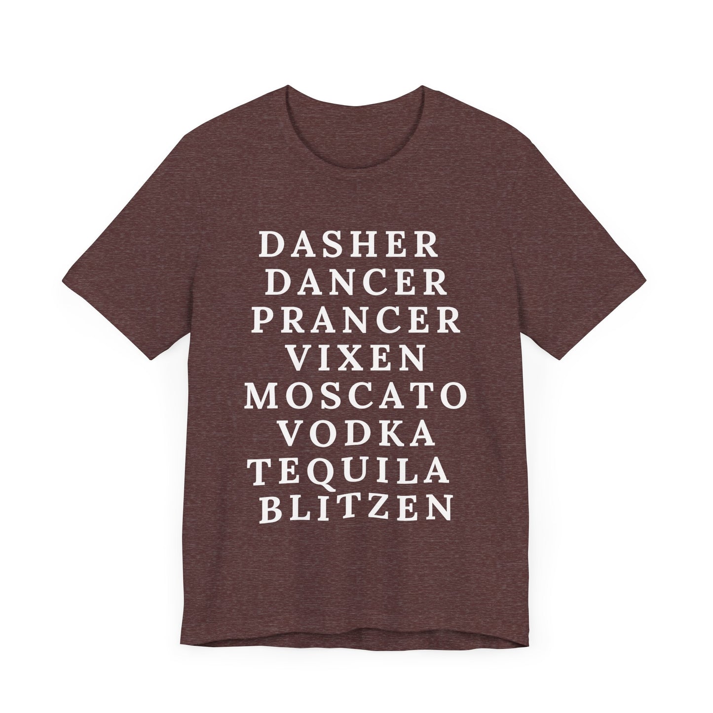 Drinking Reindeer Unisex Jersey Short Sleeve Tee