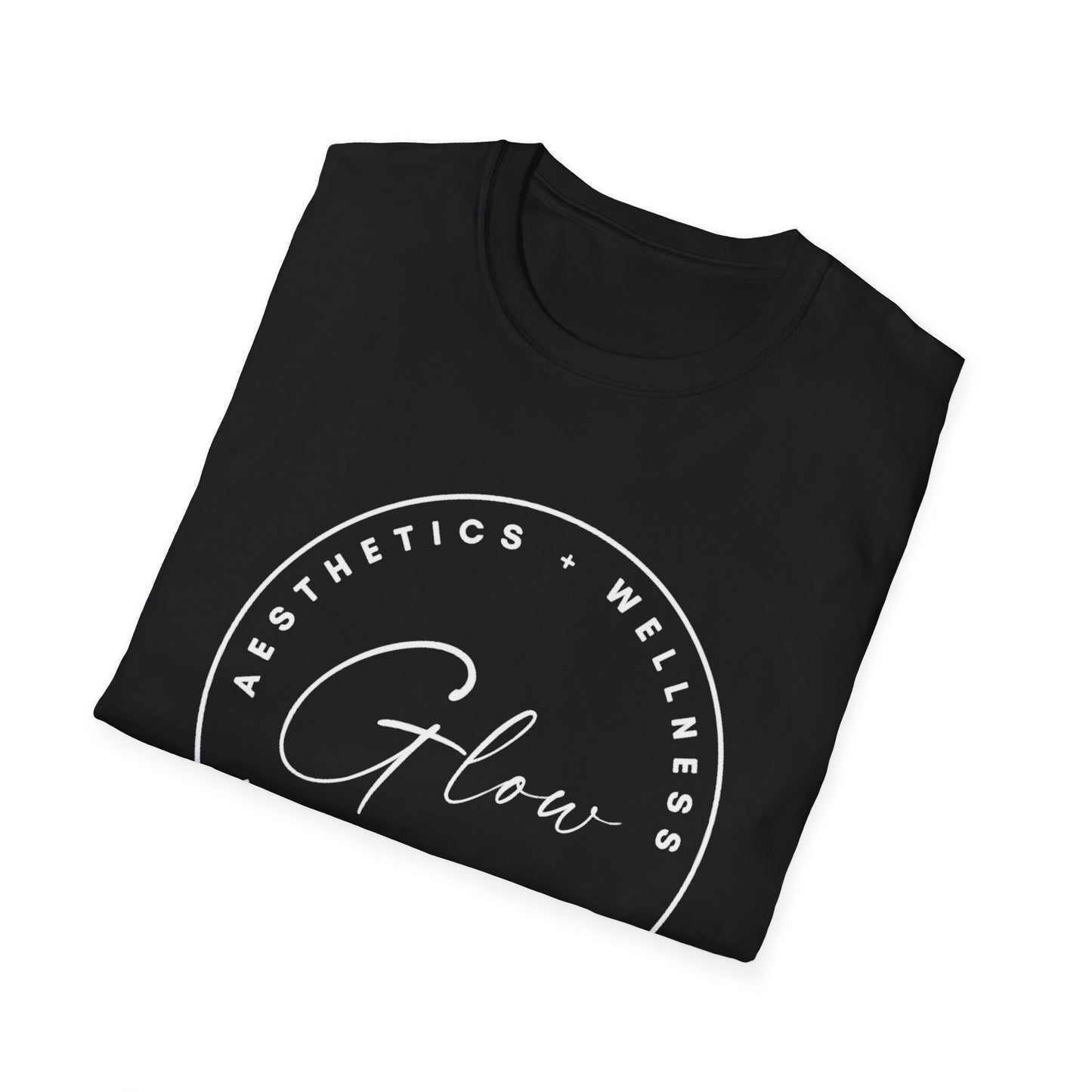 Glow Circle Logo FRONT T-Shirt | Gildan Soft-Style