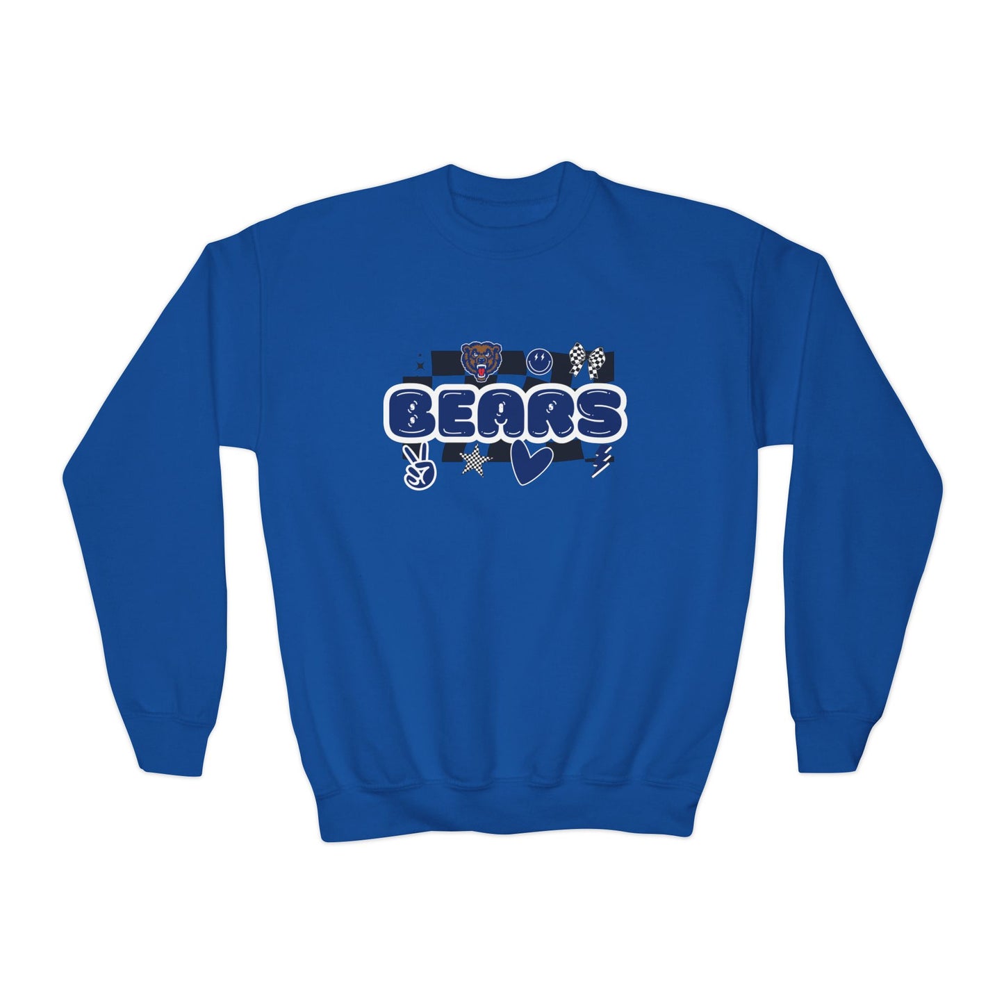 Bears ✌️💙🐻 Crewneck - Kids