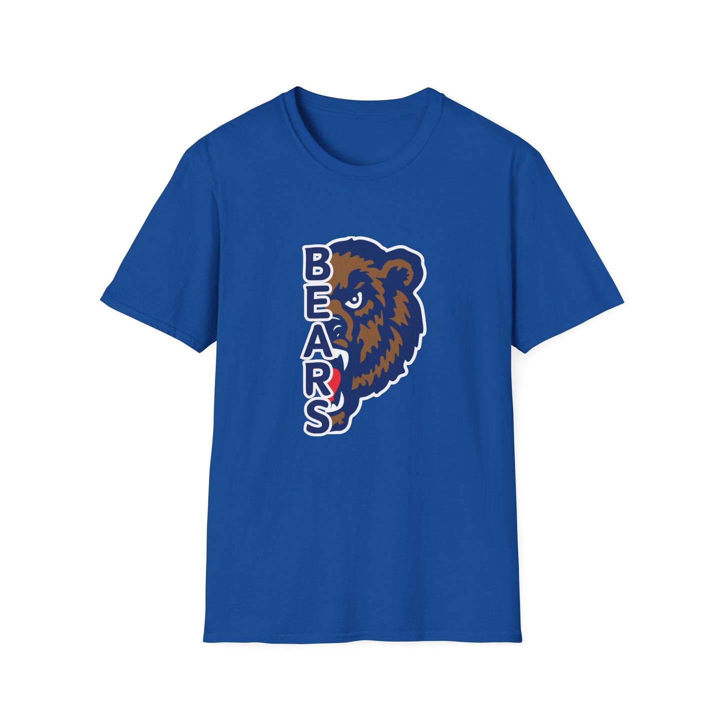 Adult Bears Mascot Softstyle T-Shirt