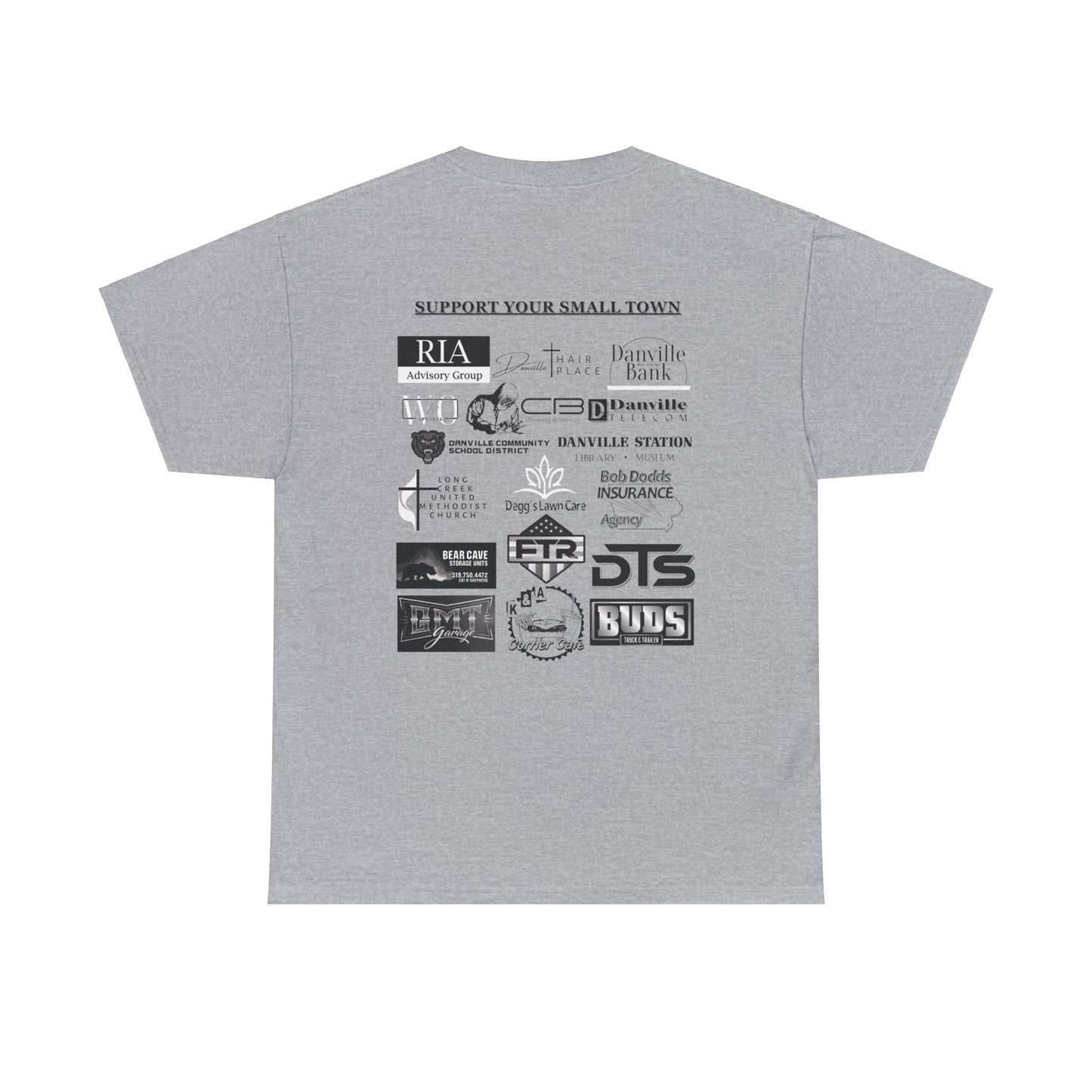 City of Danville Heavy Cotton Tee