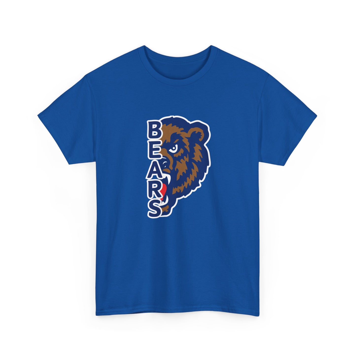 Adult Bears Mascot Heavy Cotton Tee