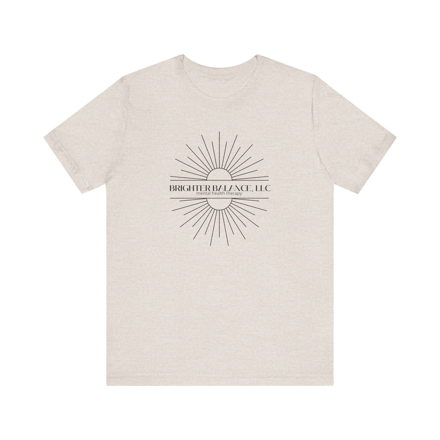 Brighter Balance Unisex Jersey Short Sleeve Tee | Bella Canvas