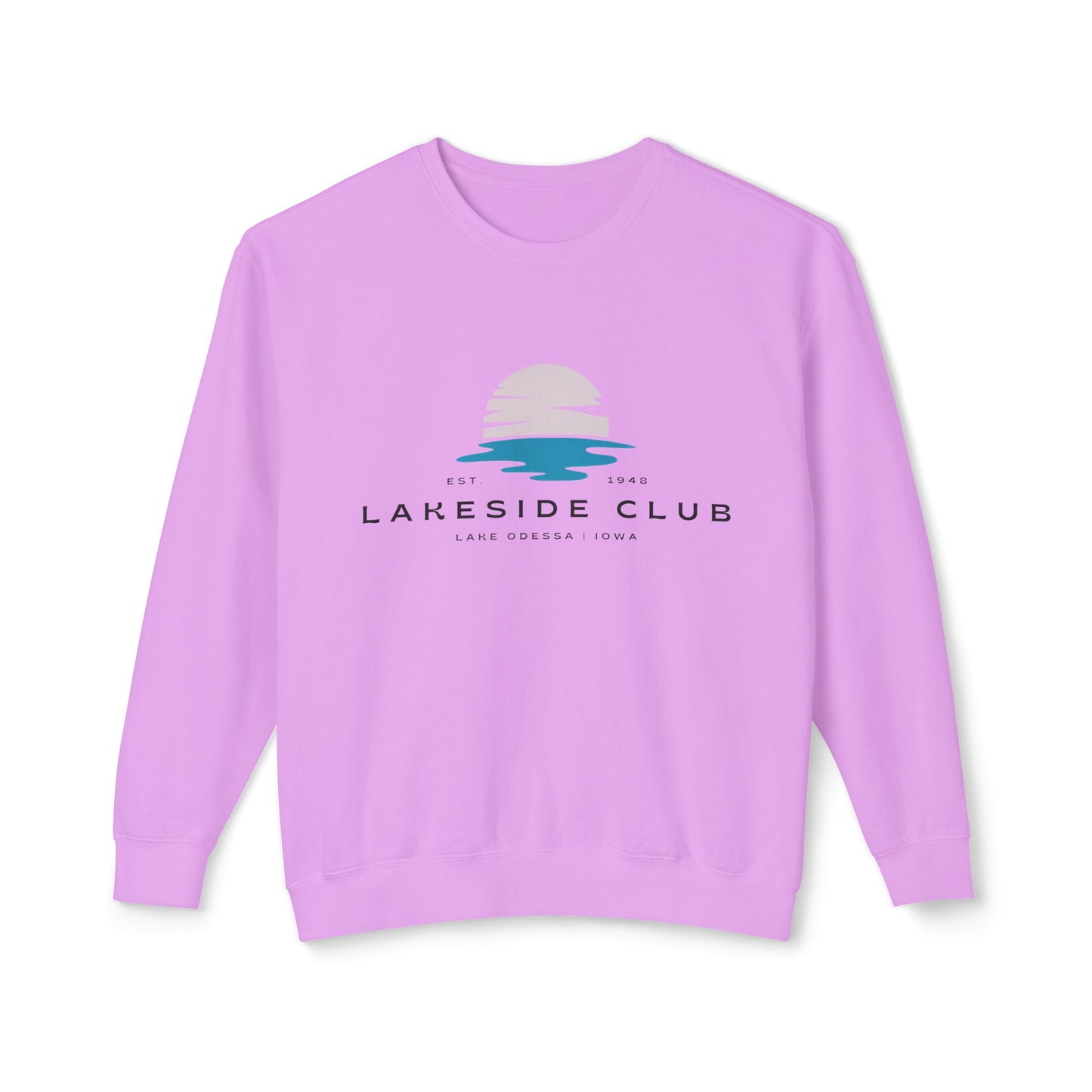 Lakeside Club Unisex Lightweight Crewneck Sweatshirt