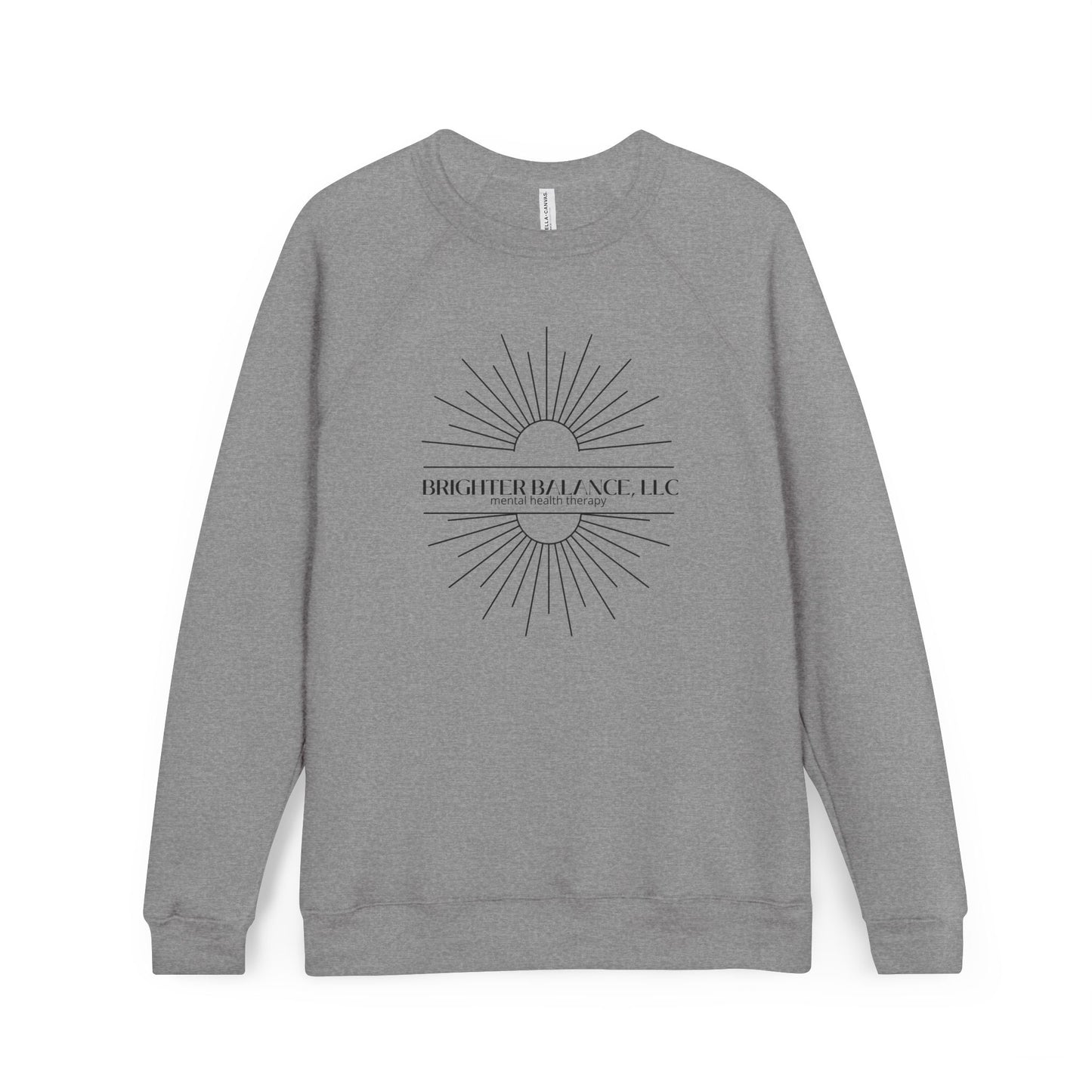 Brighter Balance Raglan Sweatshirt | Bella Canvas