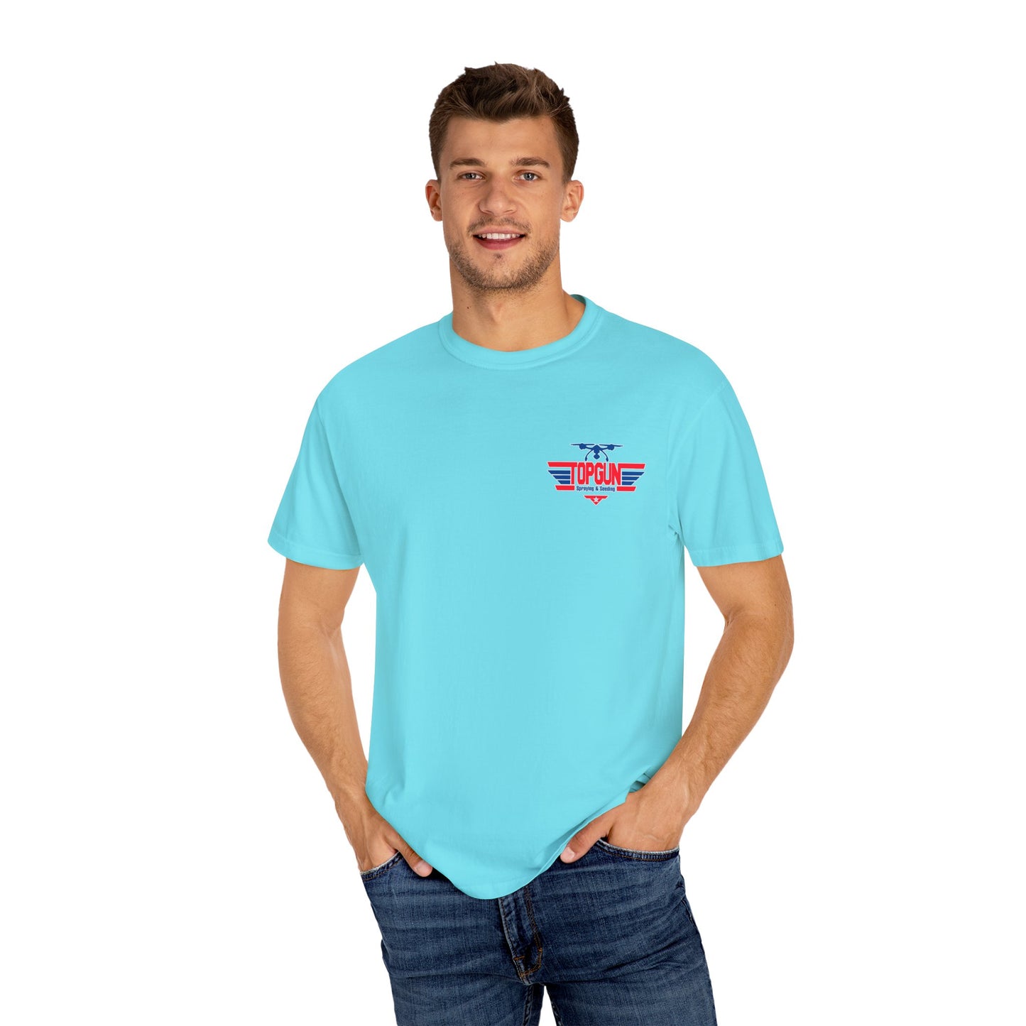 Top Gun S&S Garment Dyed T-shirt