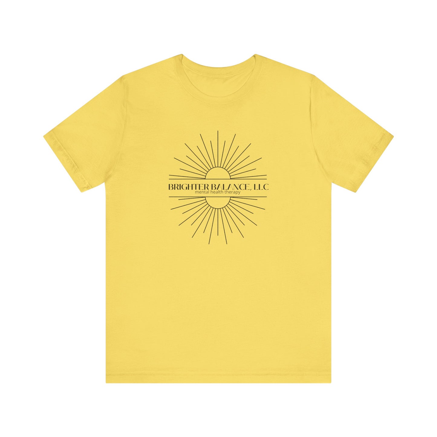 Brighter Balance Unisex Jersey Short Sleeve Tee | Bella Canvas