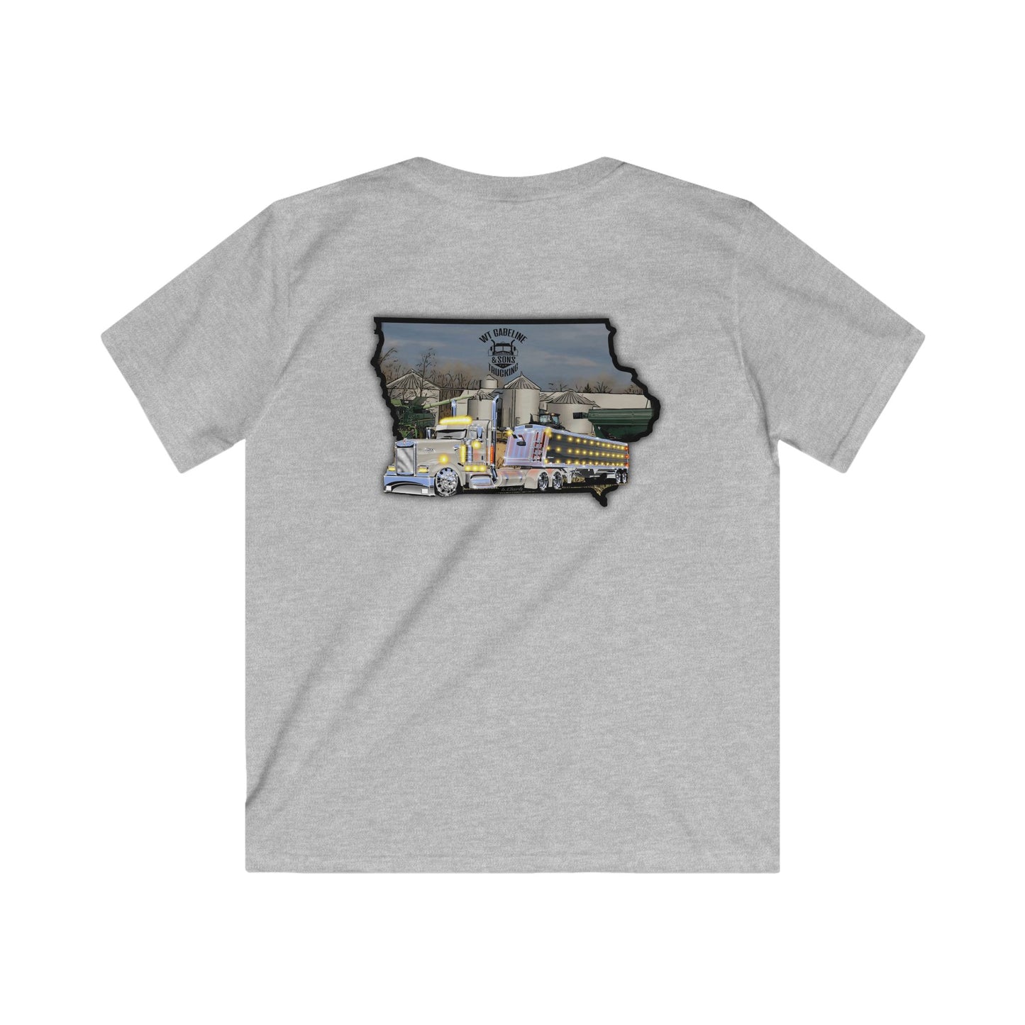 WT Gabeline Trucking YOUTH Tee #181|Gildan Softstyle