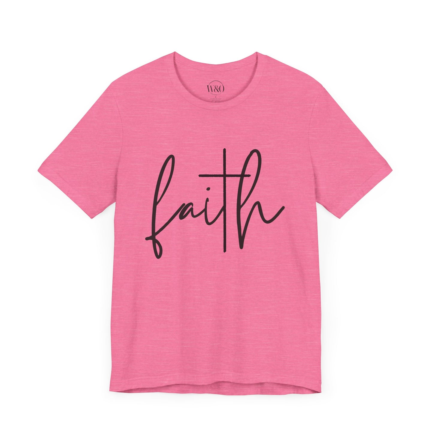 Faith Unisex Jersey Short Sleeve Tee - Inspirational Christian T-Shirt