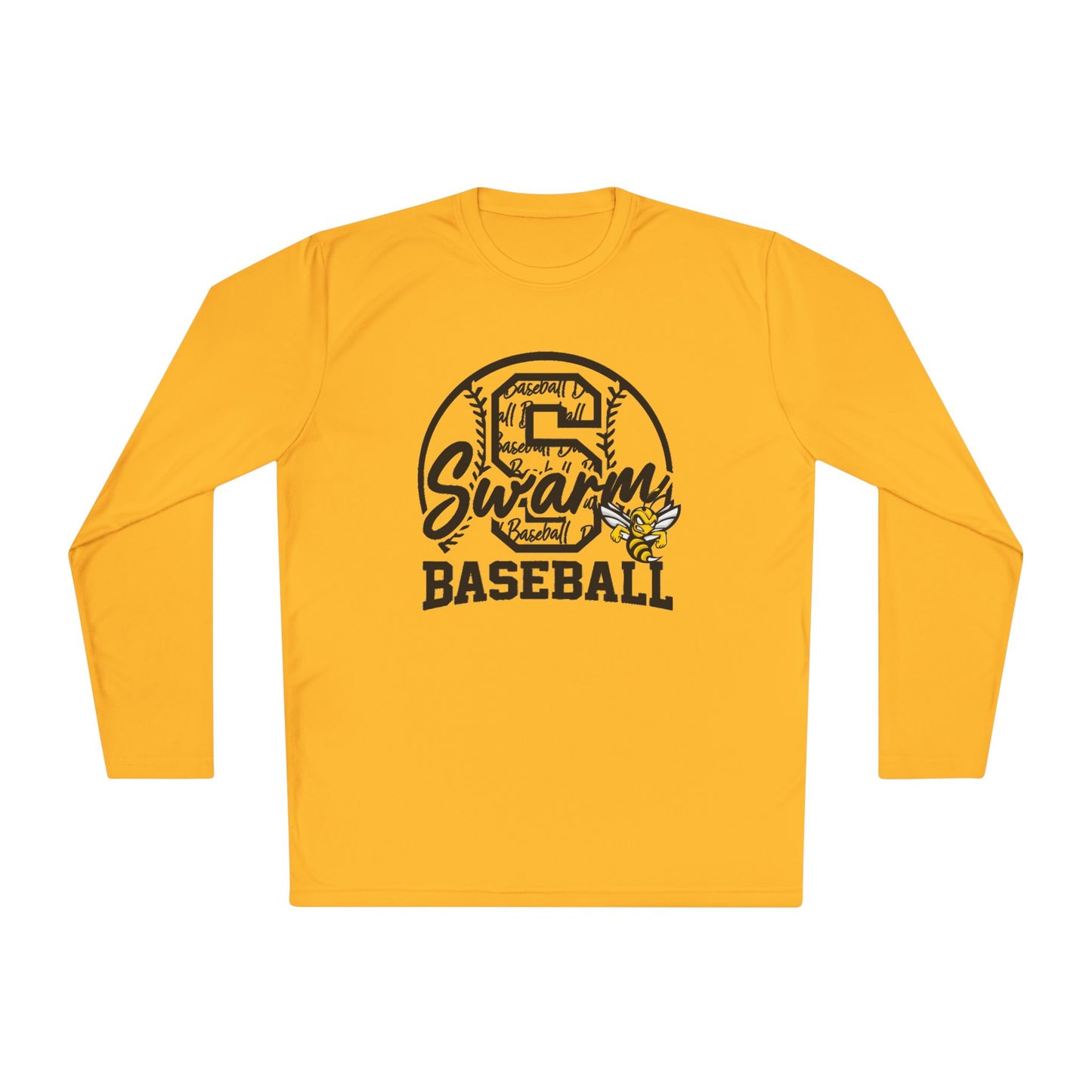 Swarm "S" ADULT Baseball Long Sleeve | Sportstek