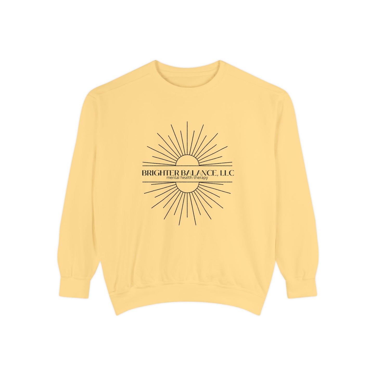 Brighter Balance Unisex Garment-Dyed Sweatshirt | Comfort Colors