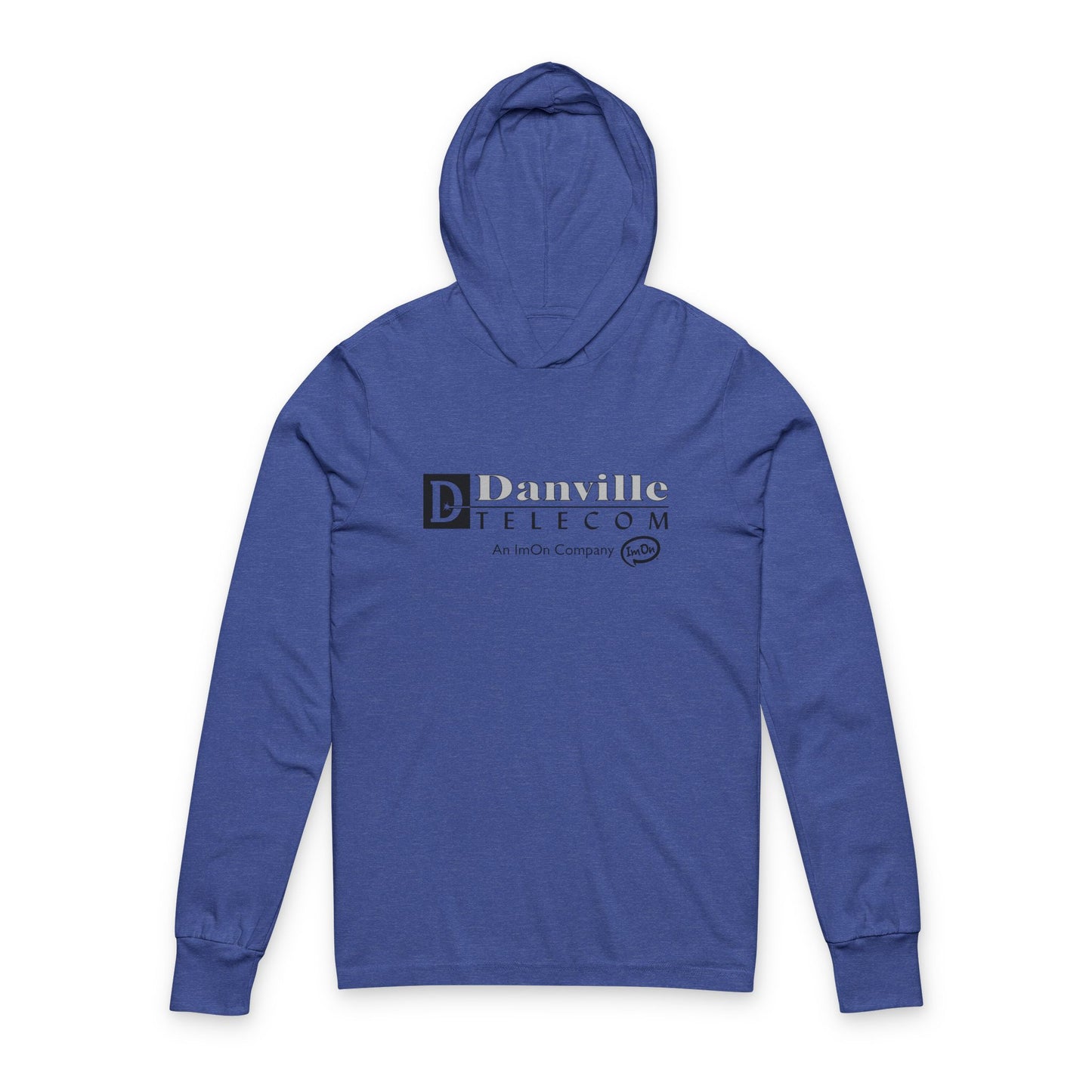 Danville Telecom ImOn Company Hooded Long-Sleeve Tee | Bella Canvas