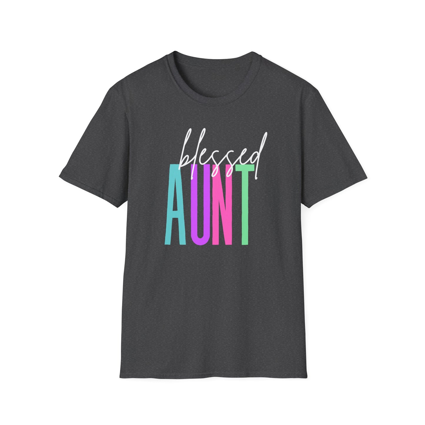 Colorful Blessed Aunt T-Shirt