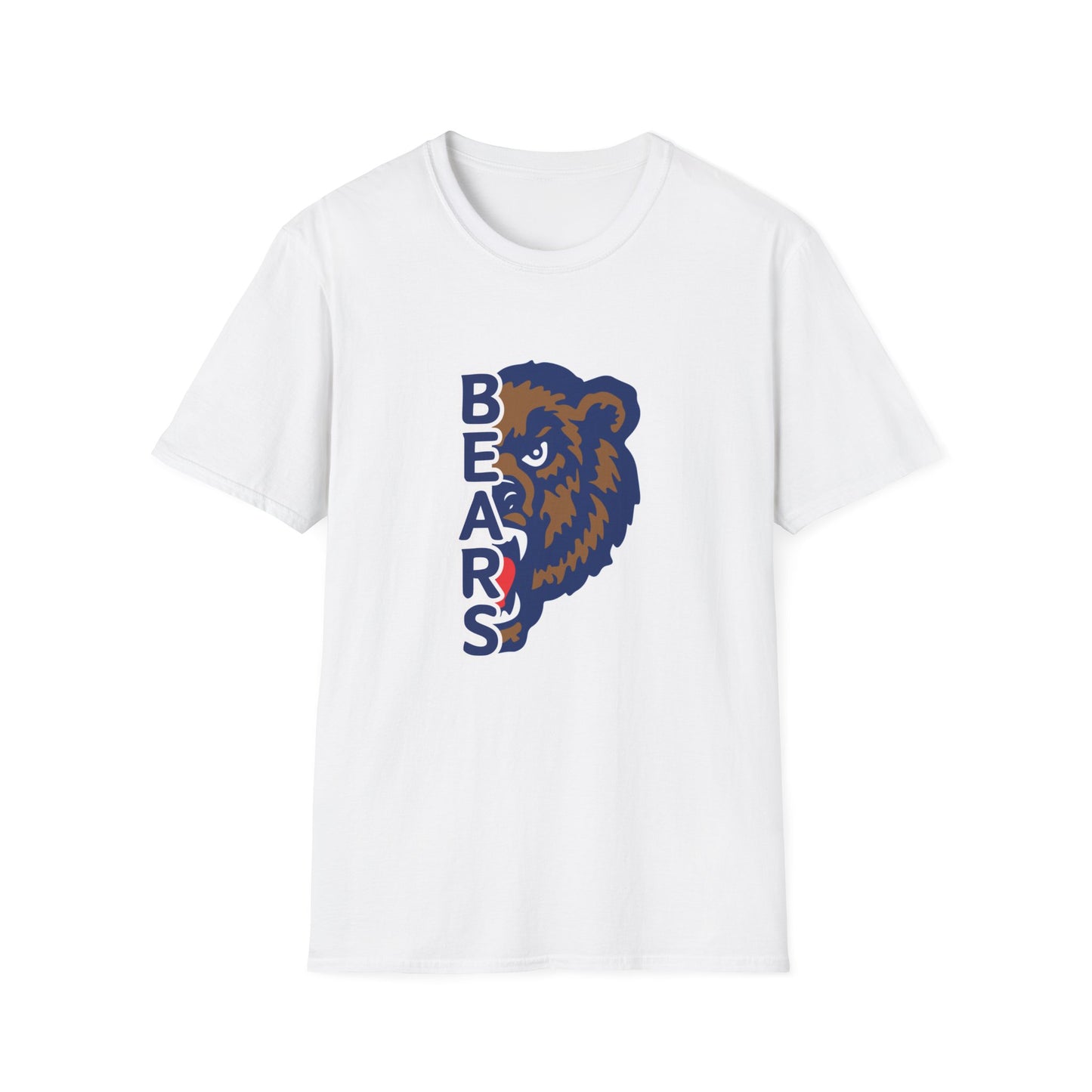 Adult Bears Mascot Softstyle T-Shirt