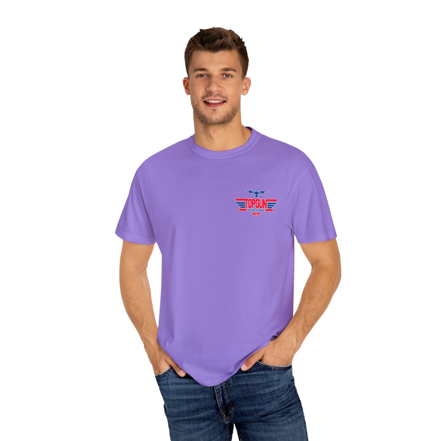Top Gun S&S Garment Dyed T-shirt