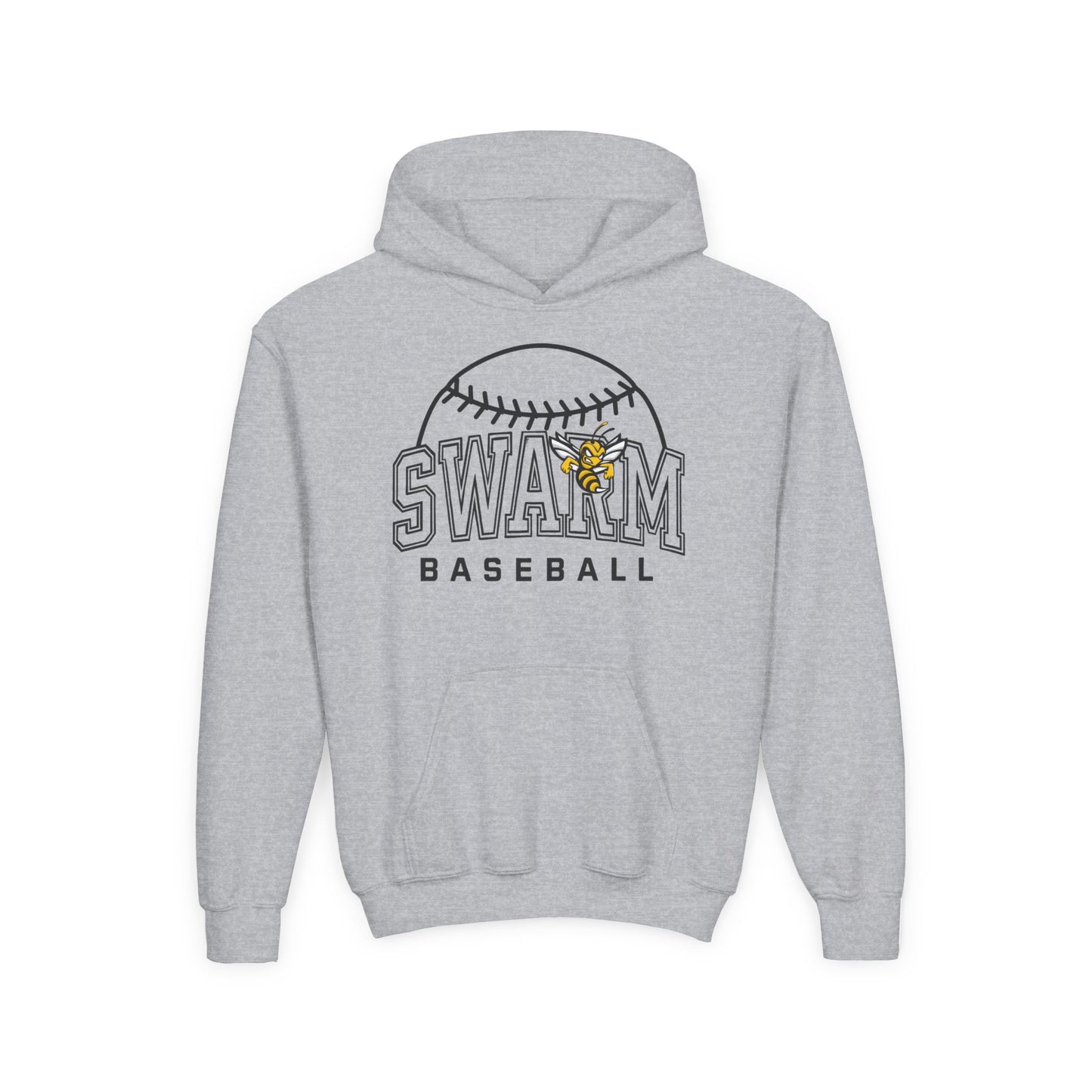 Swarm "⚾️" YOUTH baseball hoodie | Gildan Heavy Duty