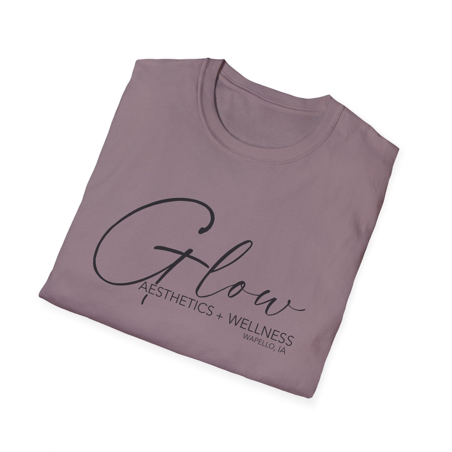 Glow Logo FRONT T-Shirt | Gildan Soft-Style